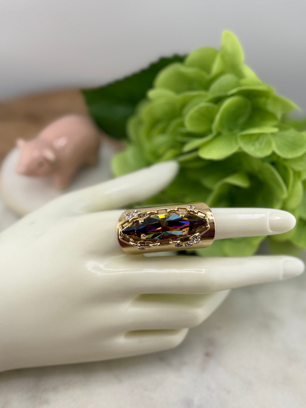 TOVA Navi Ring In Vitrail
