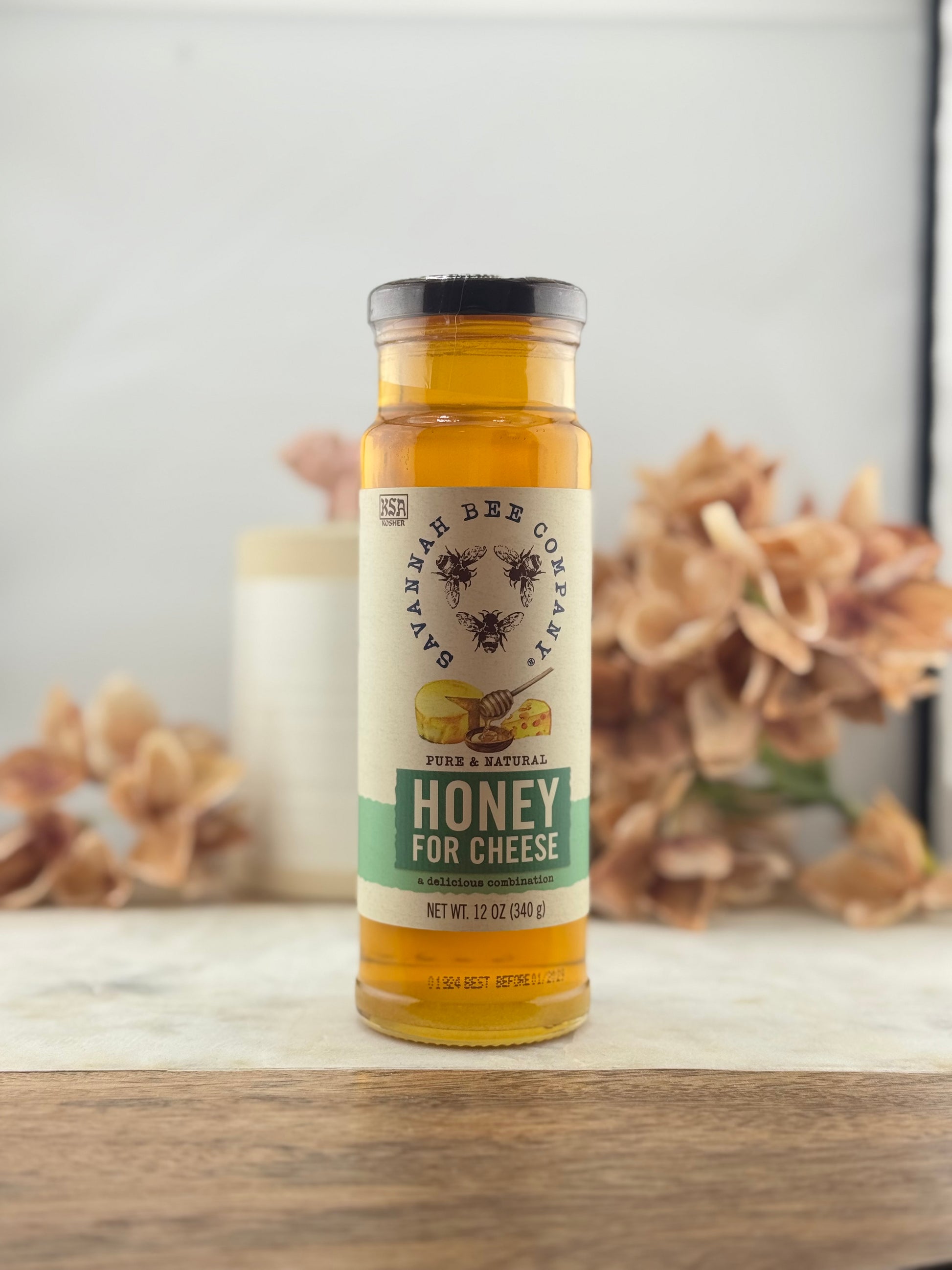 Savannah Bee Company Honey For Cheese 12oz