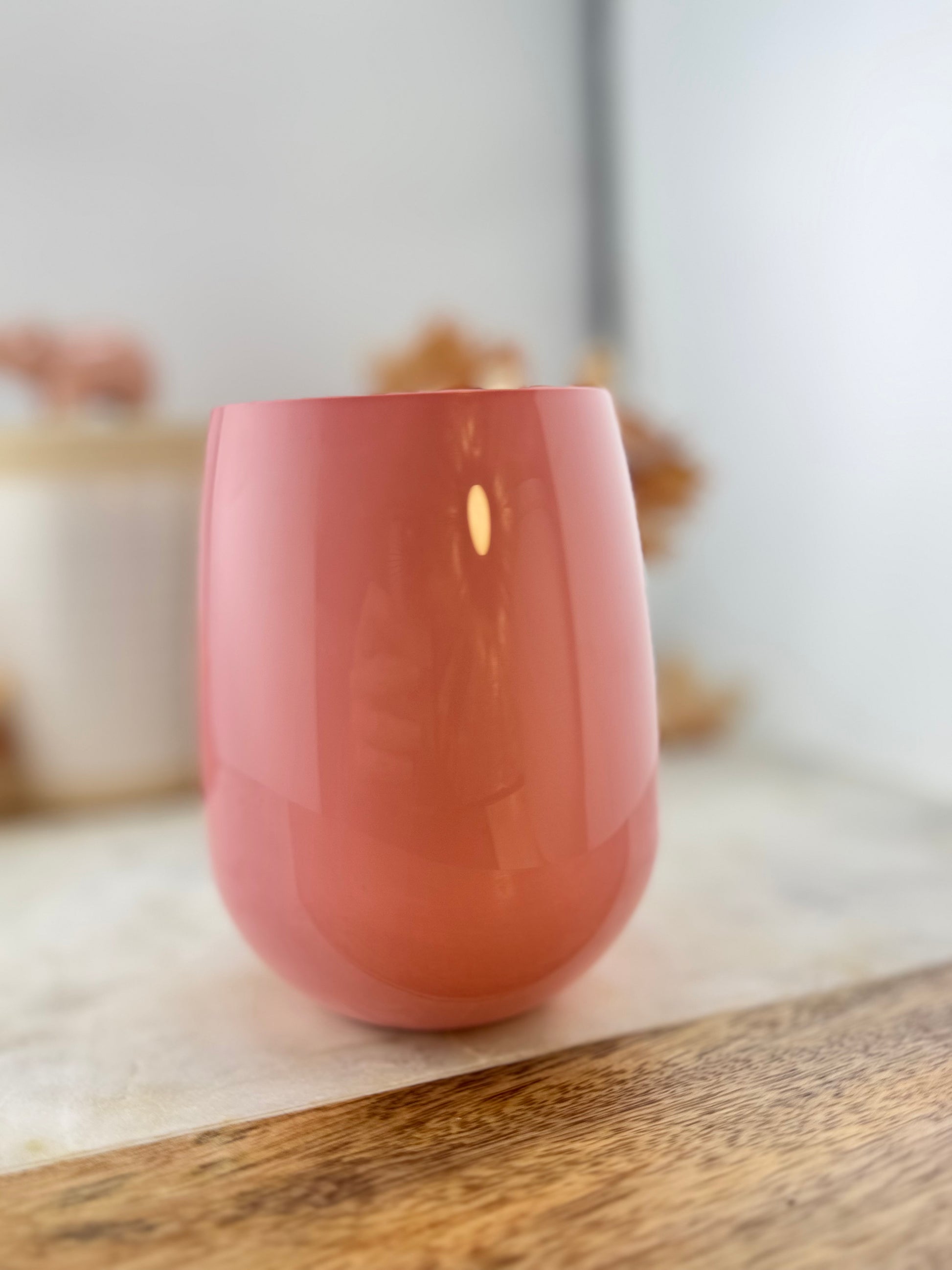 Hester & Cook Stemless Wine Glass