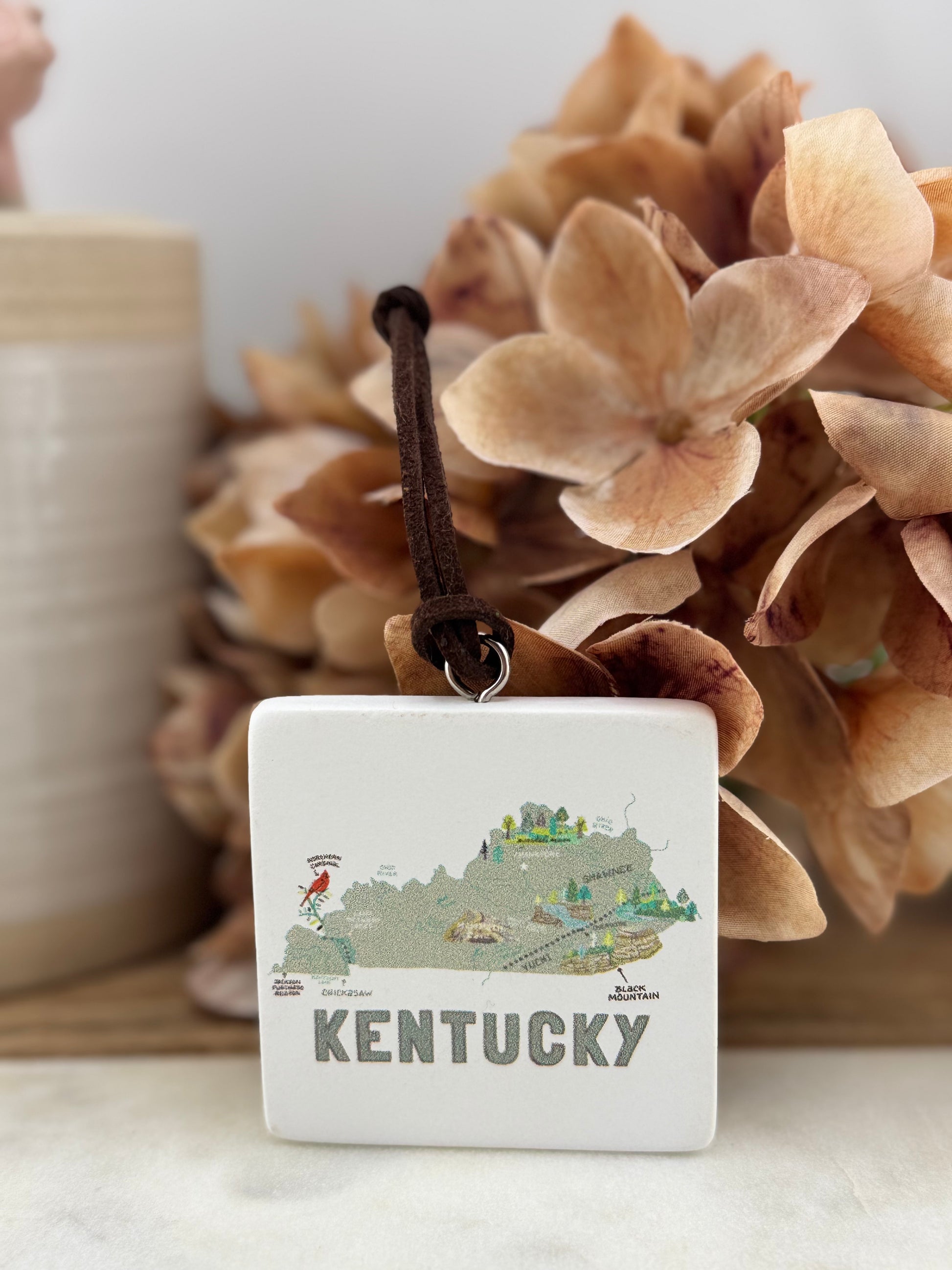 Kentucky Ceramic Keepsake Ornaments