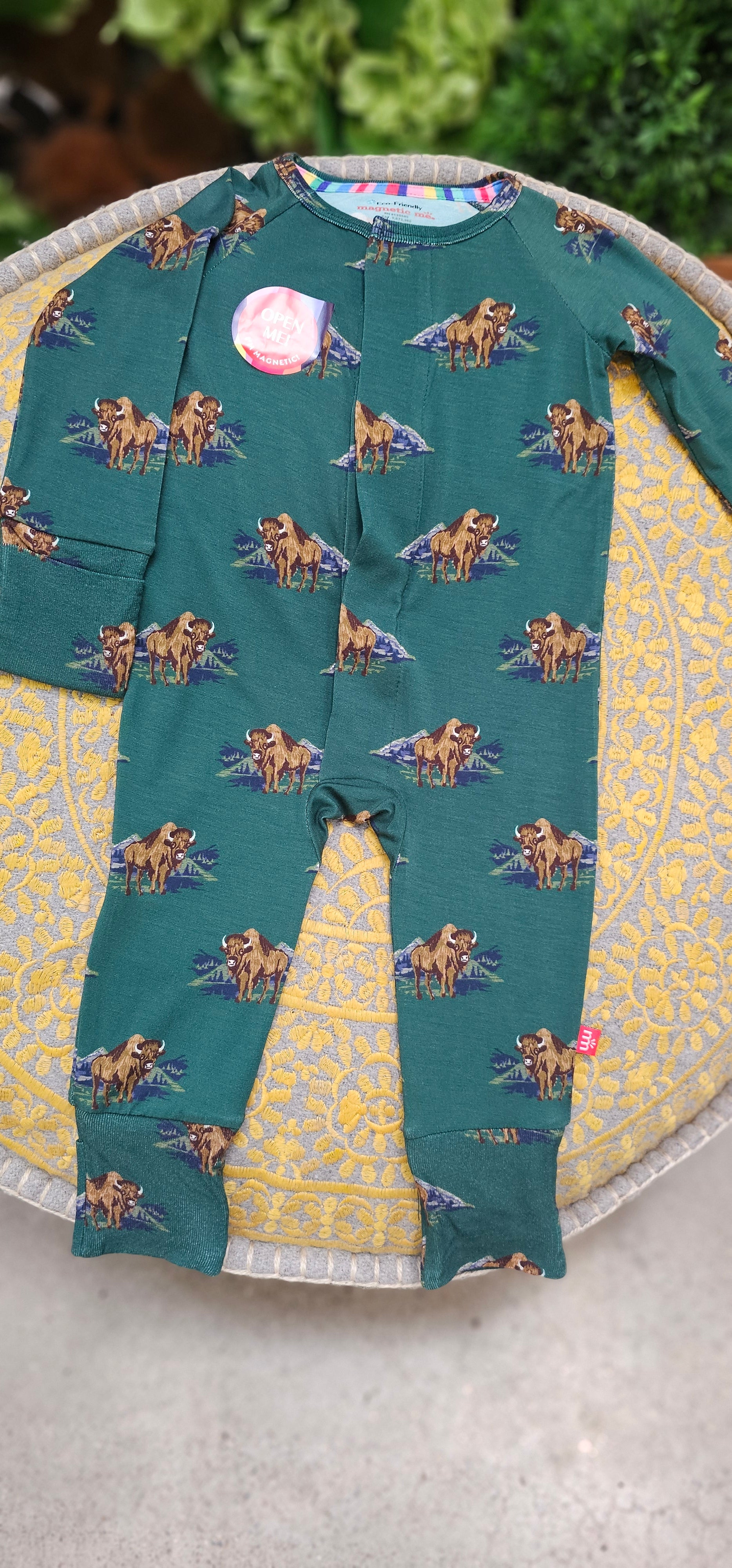 MM Bison Infant Coverall Pajamas