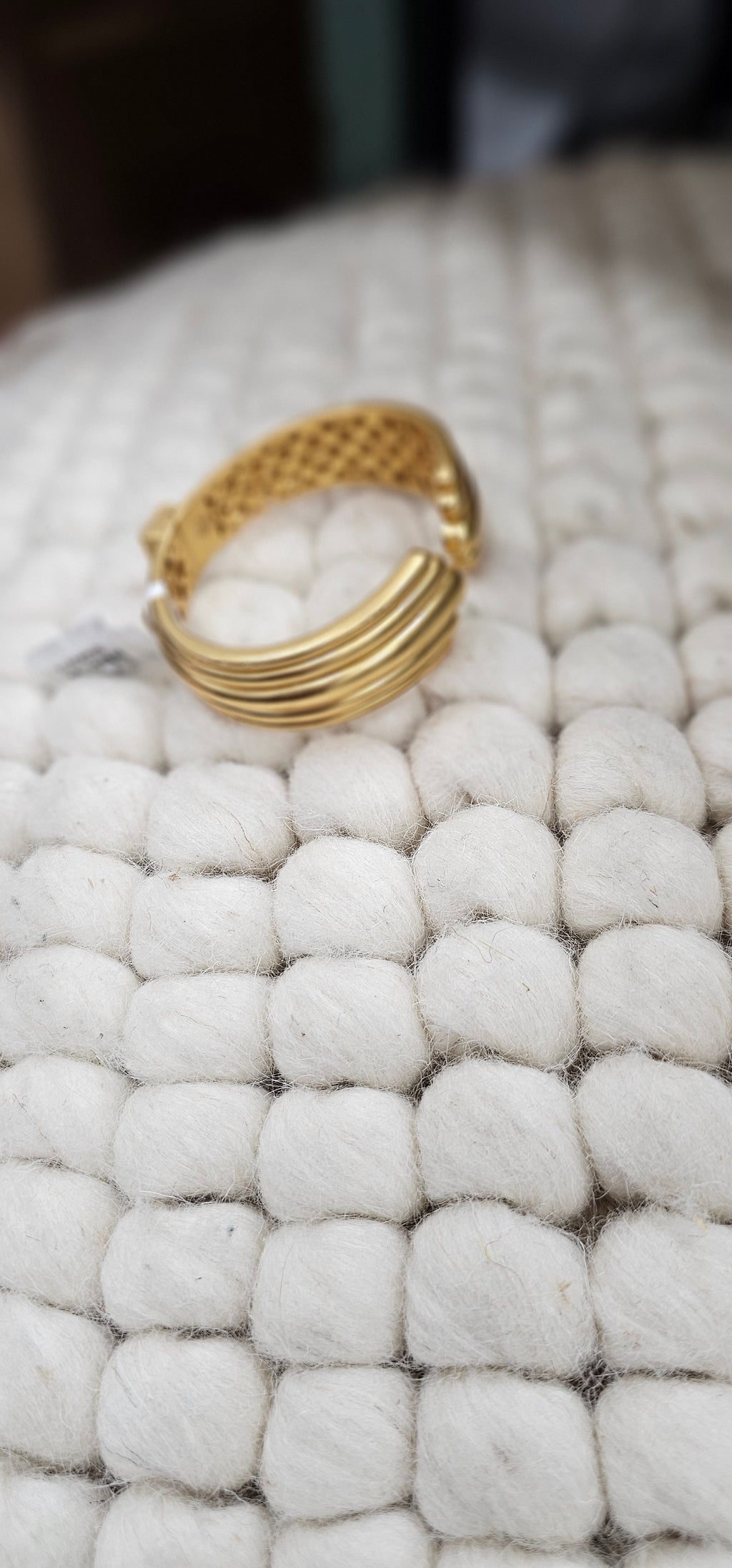 JV Portofino Statement Cuff- Gold