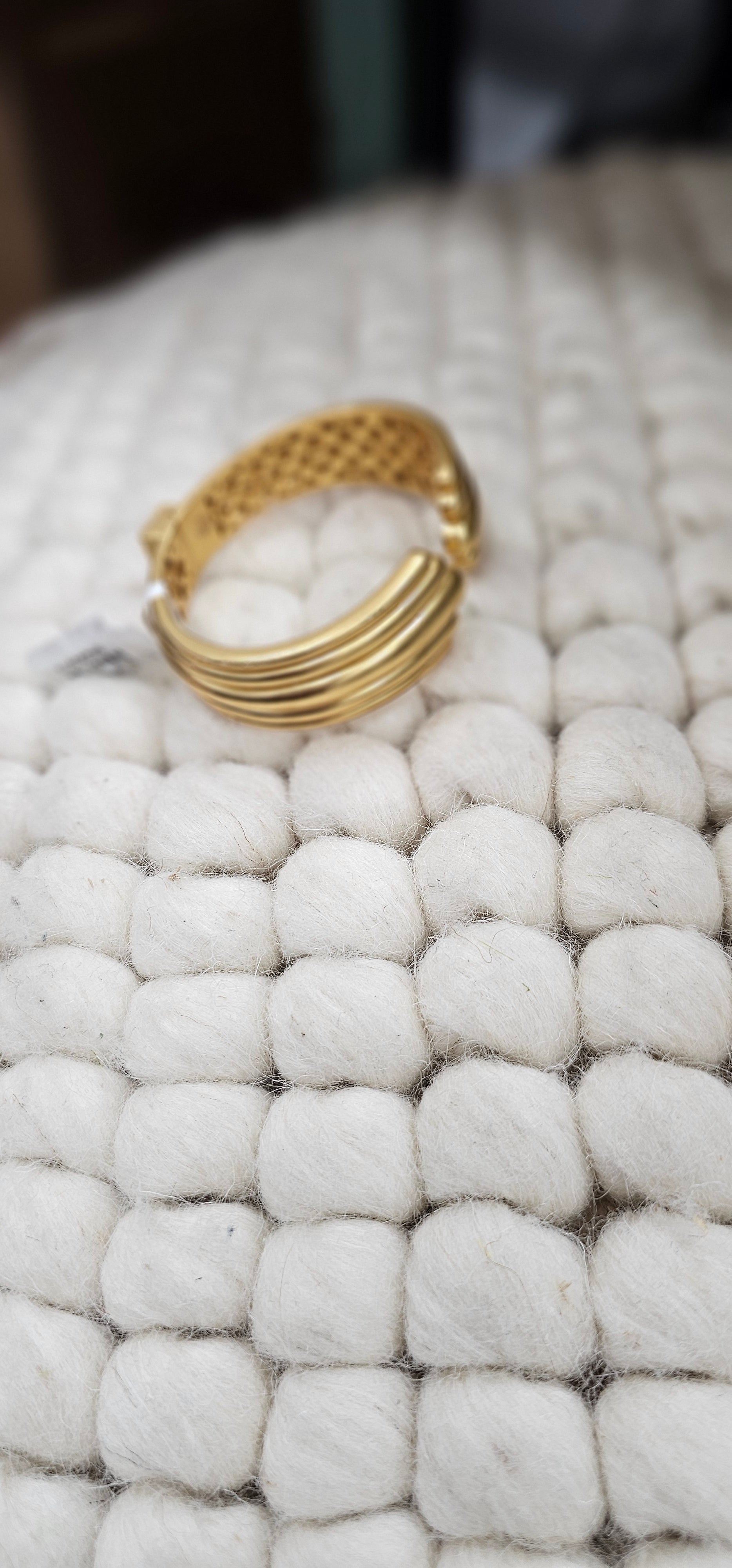 JV Portofino Statement Cuff- Gold