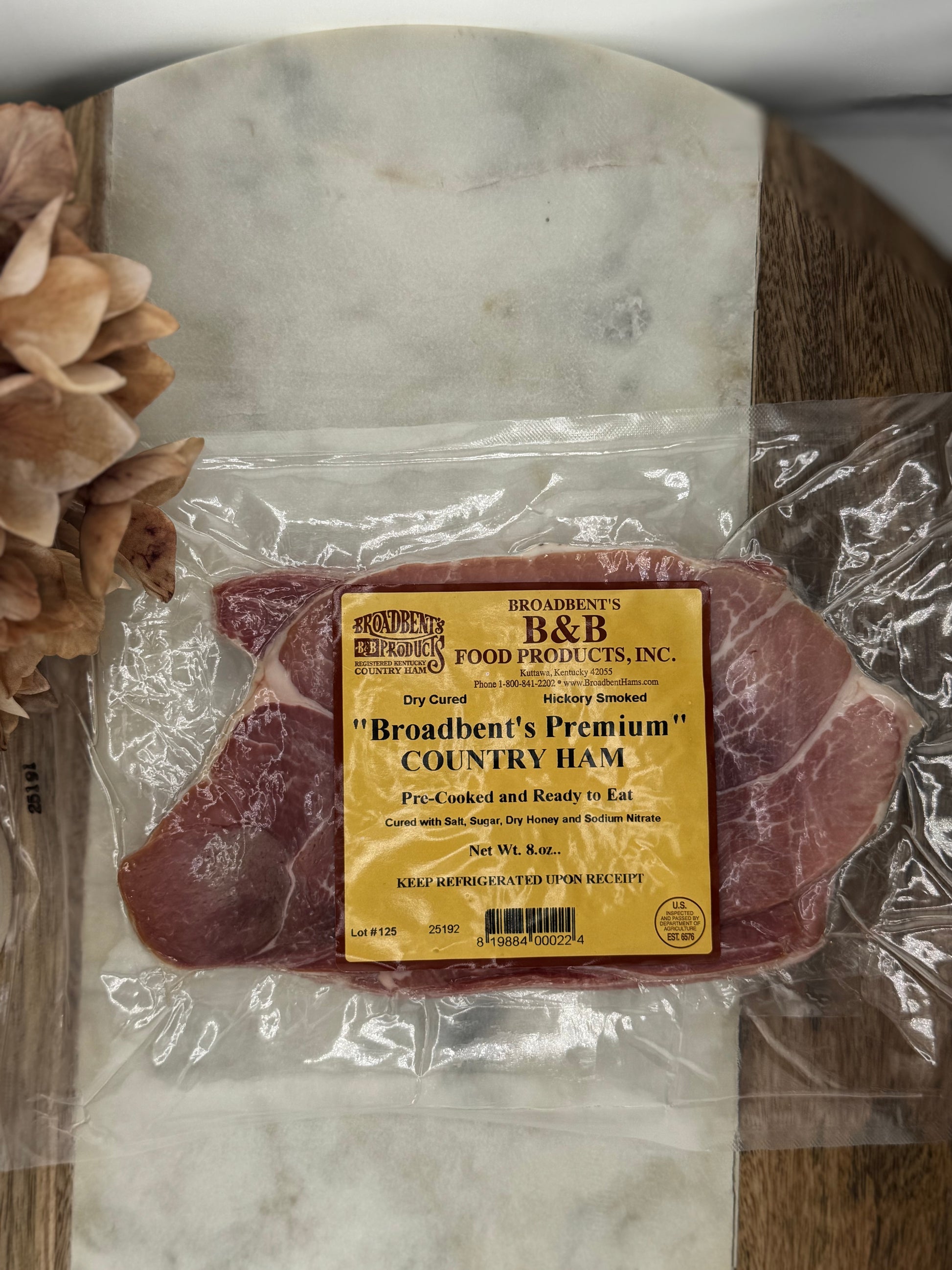 Broadbents 8oz Cooked Ham Slices #