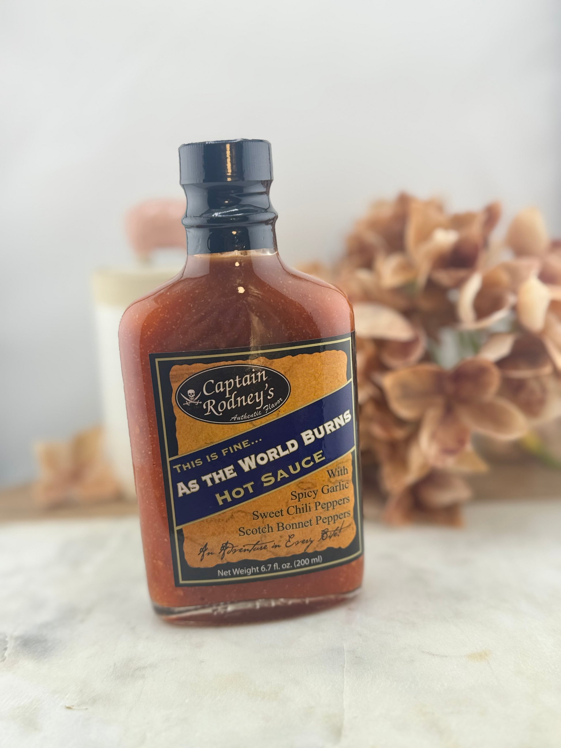 Captain Rodney's As The World Burns Hot Sauce