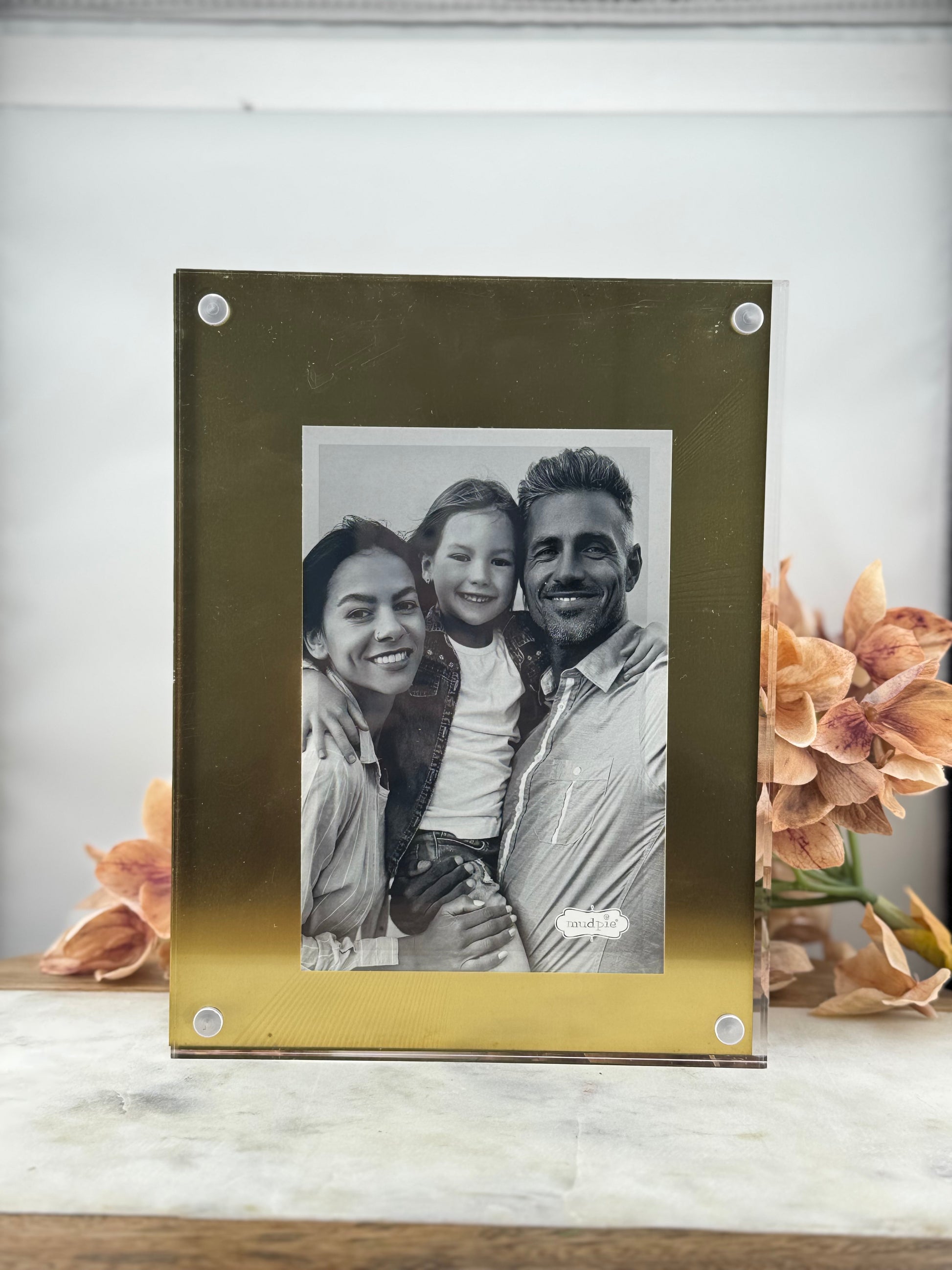 MP Large Brass Acrylic Frames