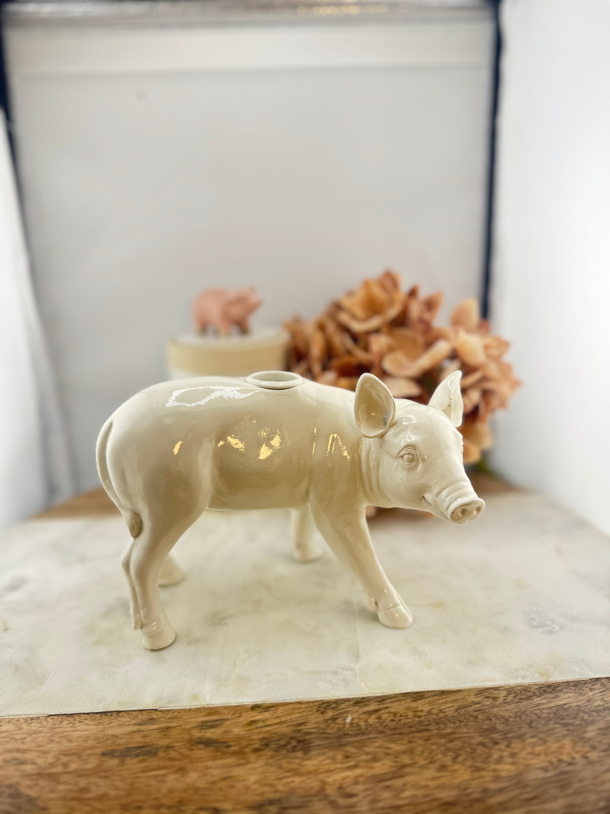 Pig Shaped Taper Holder