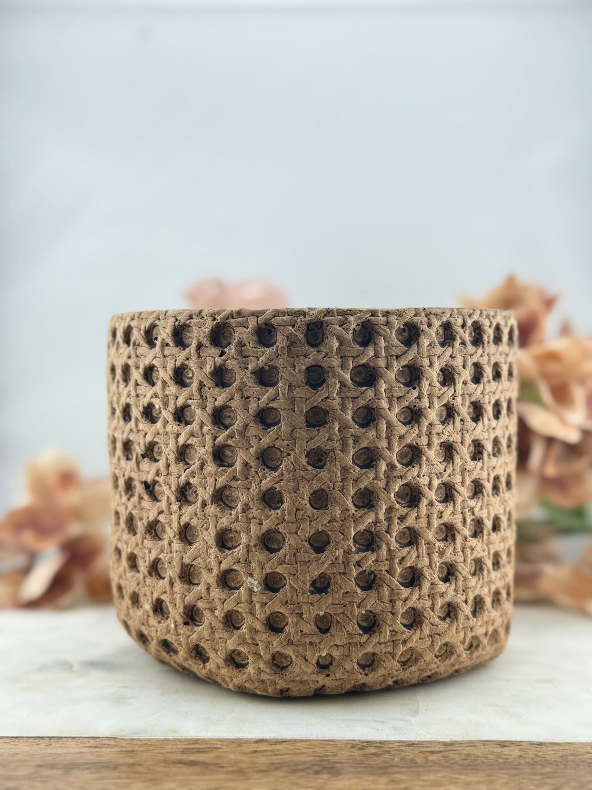 PH Cane Relied Pattern Pot