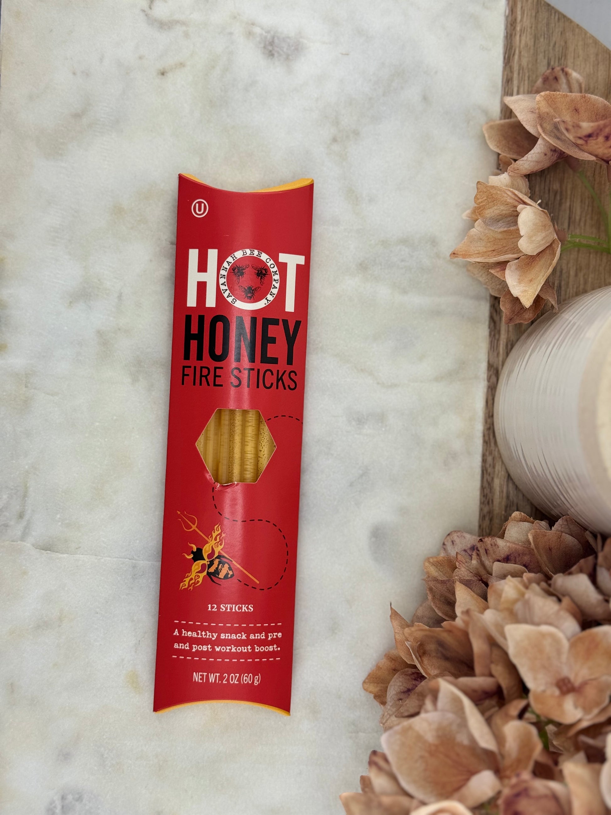 Savannah Bee Company Hot Honey Straws
