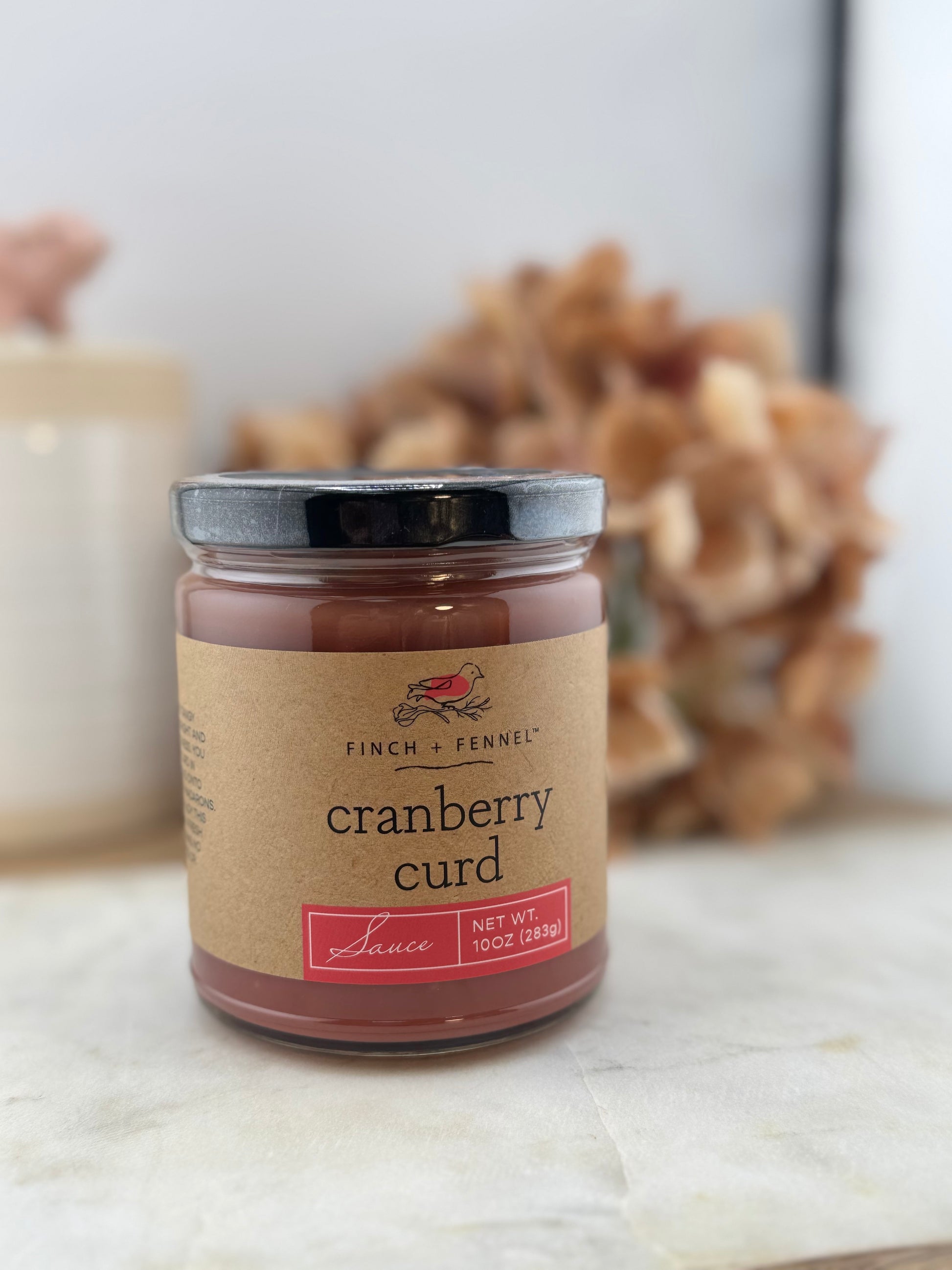 Finch + Fennel Cranberry Curd