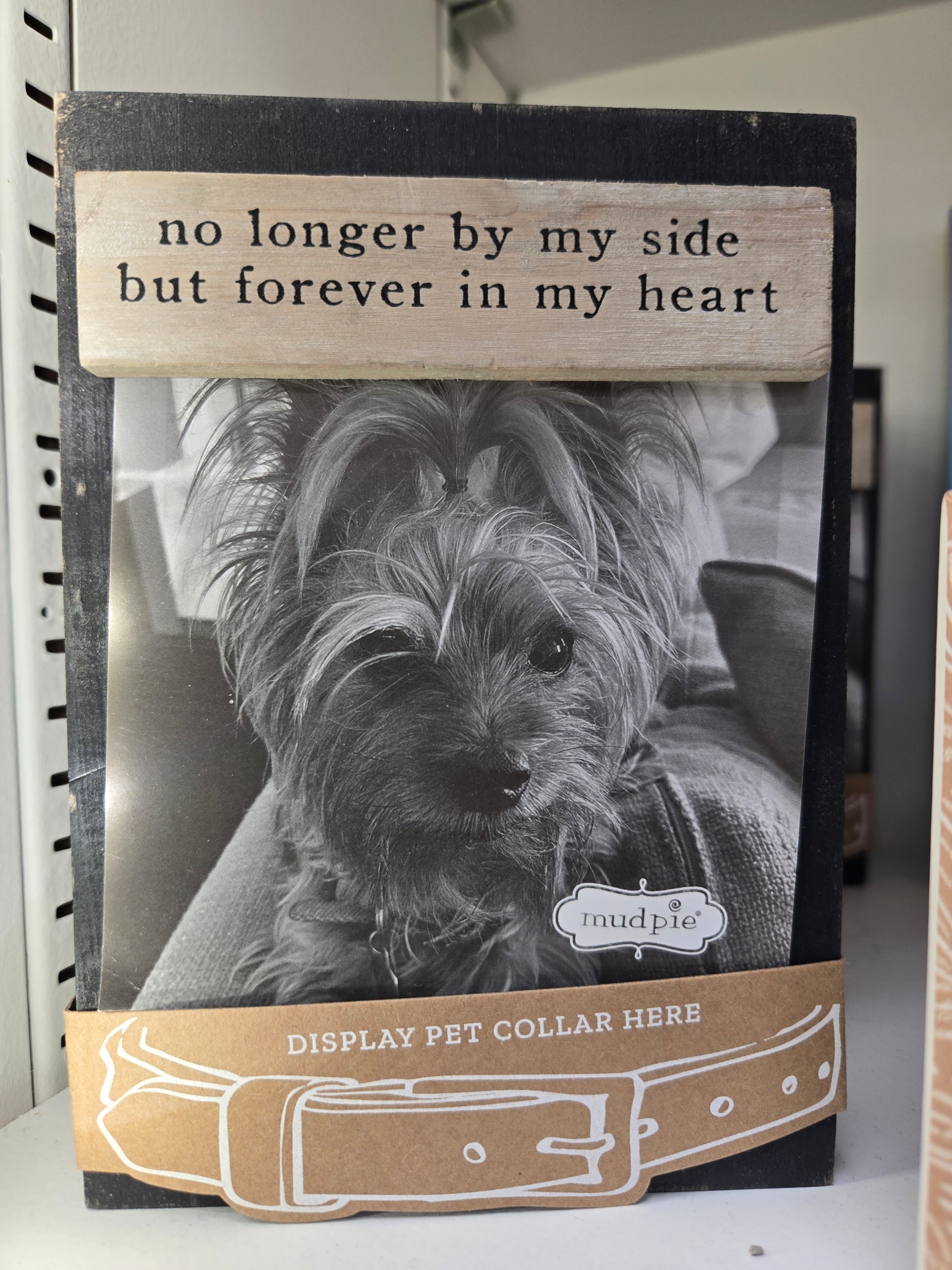 Mud Pie Pet Memorial Picture Frame