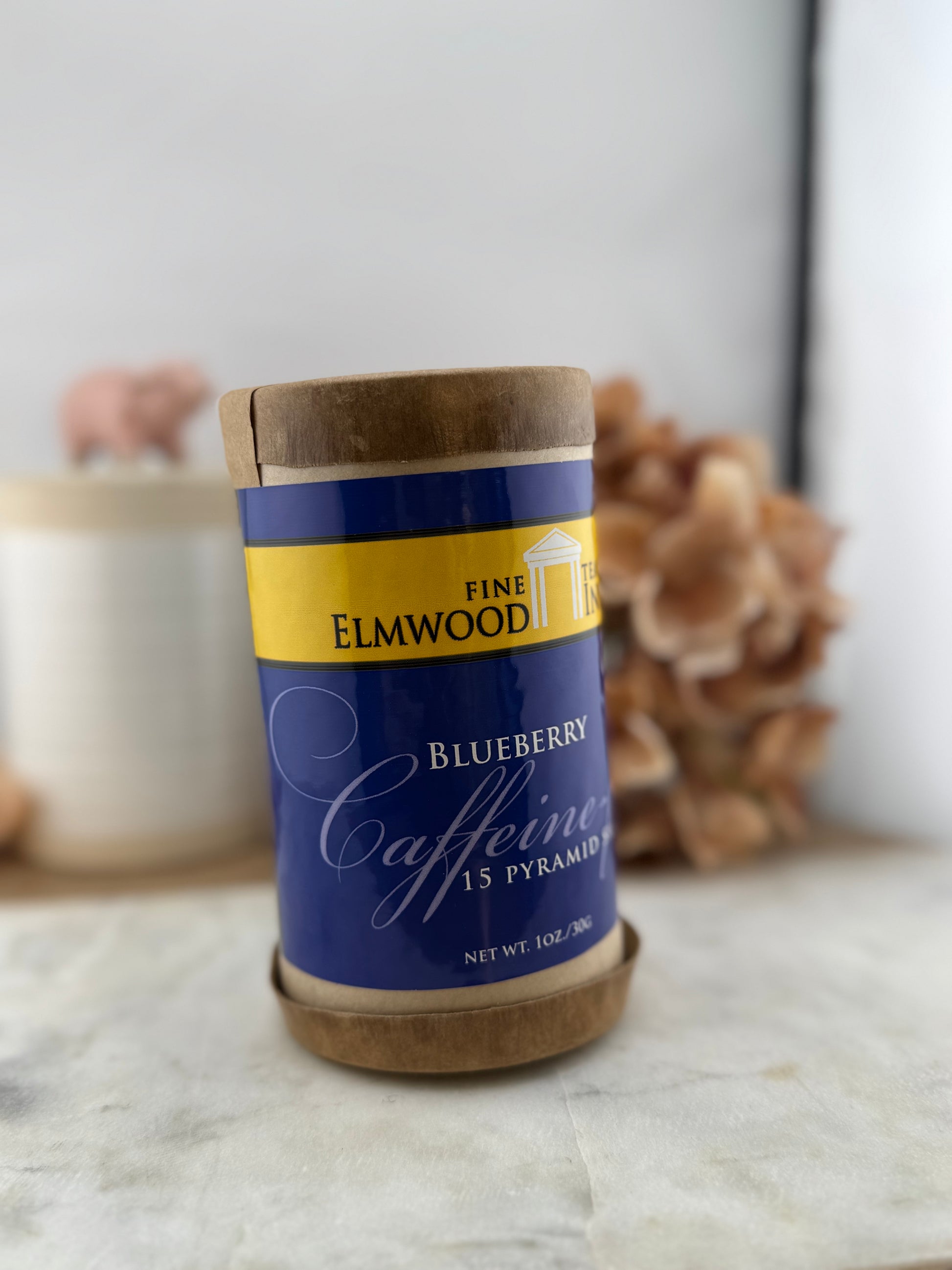 Elmwood Inn Blueberry Tea Pyramids