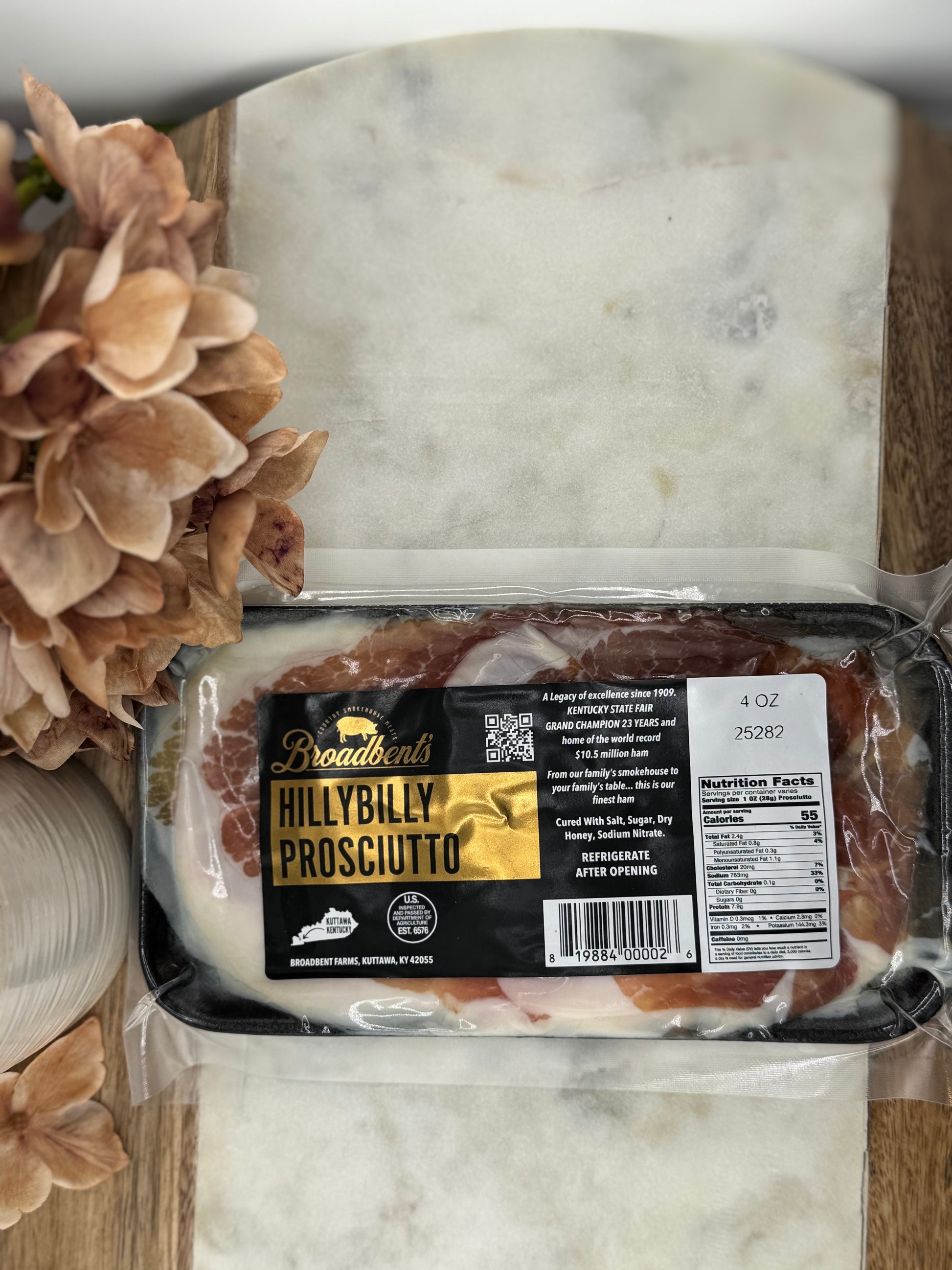 Broadbents' 4oz Heritage Prosciutto