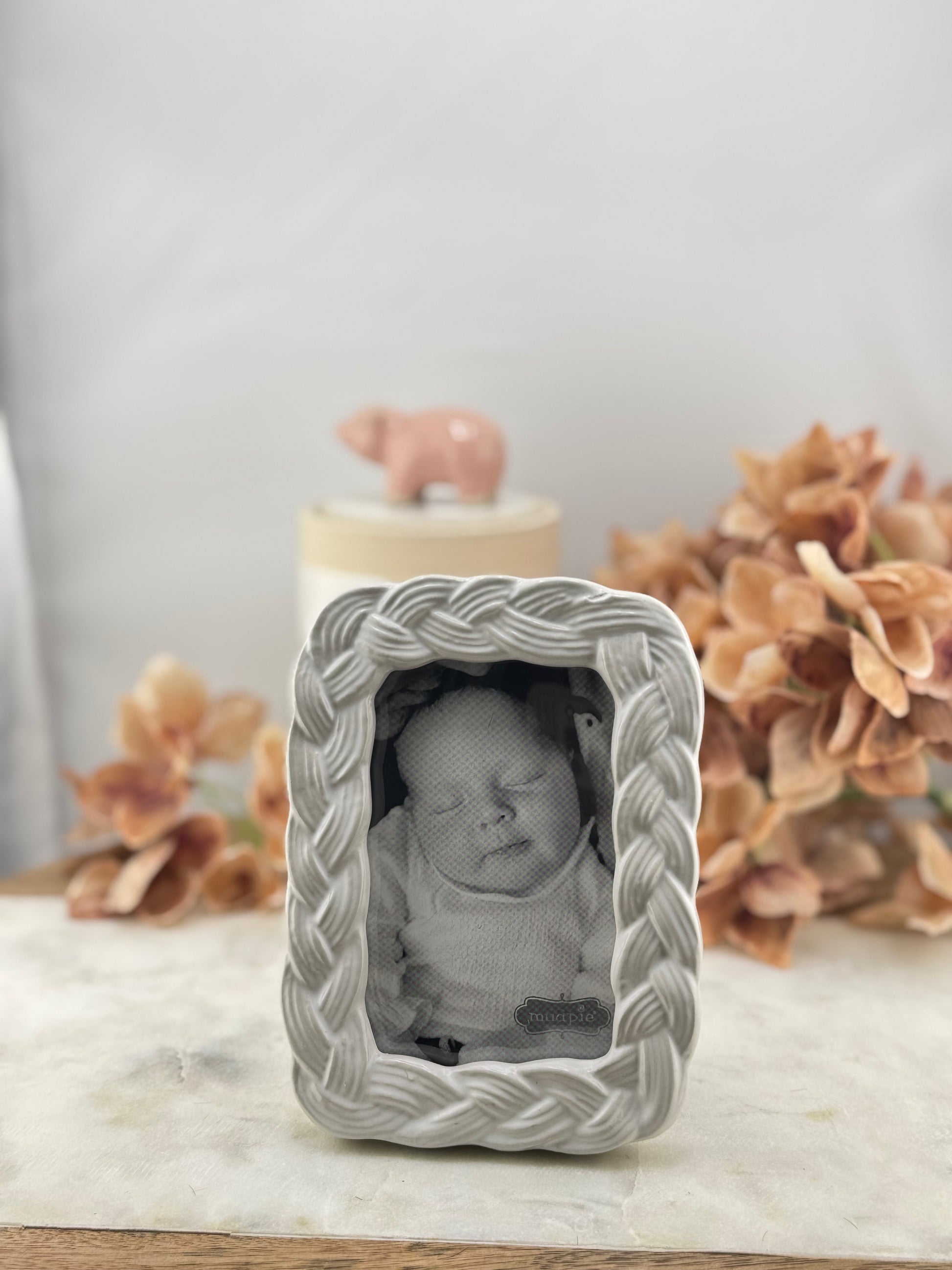 MP Rectangle Woven Ceramic Frame