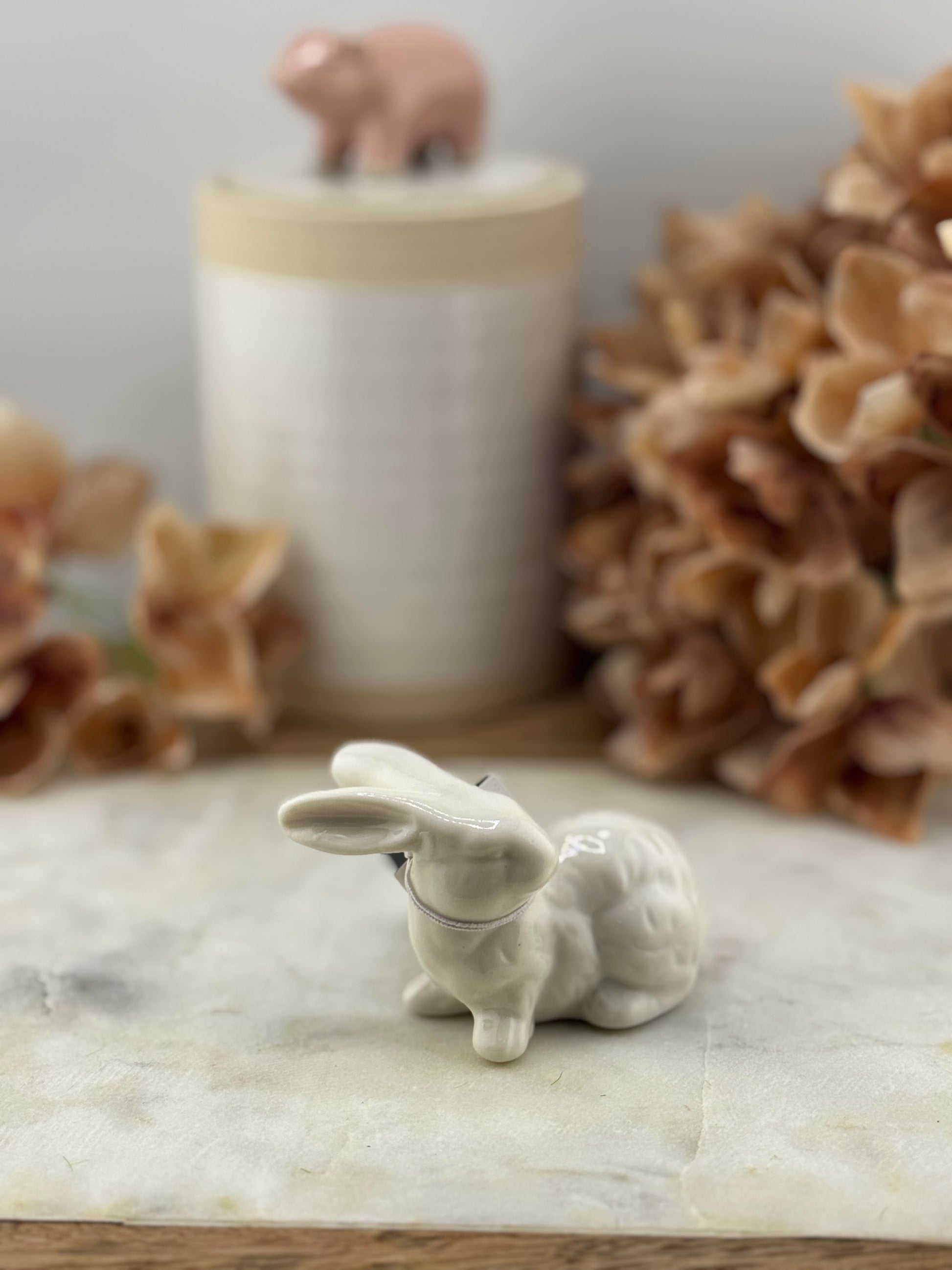 KK Assorted Porcelain Bunnies- 2.75 Inches