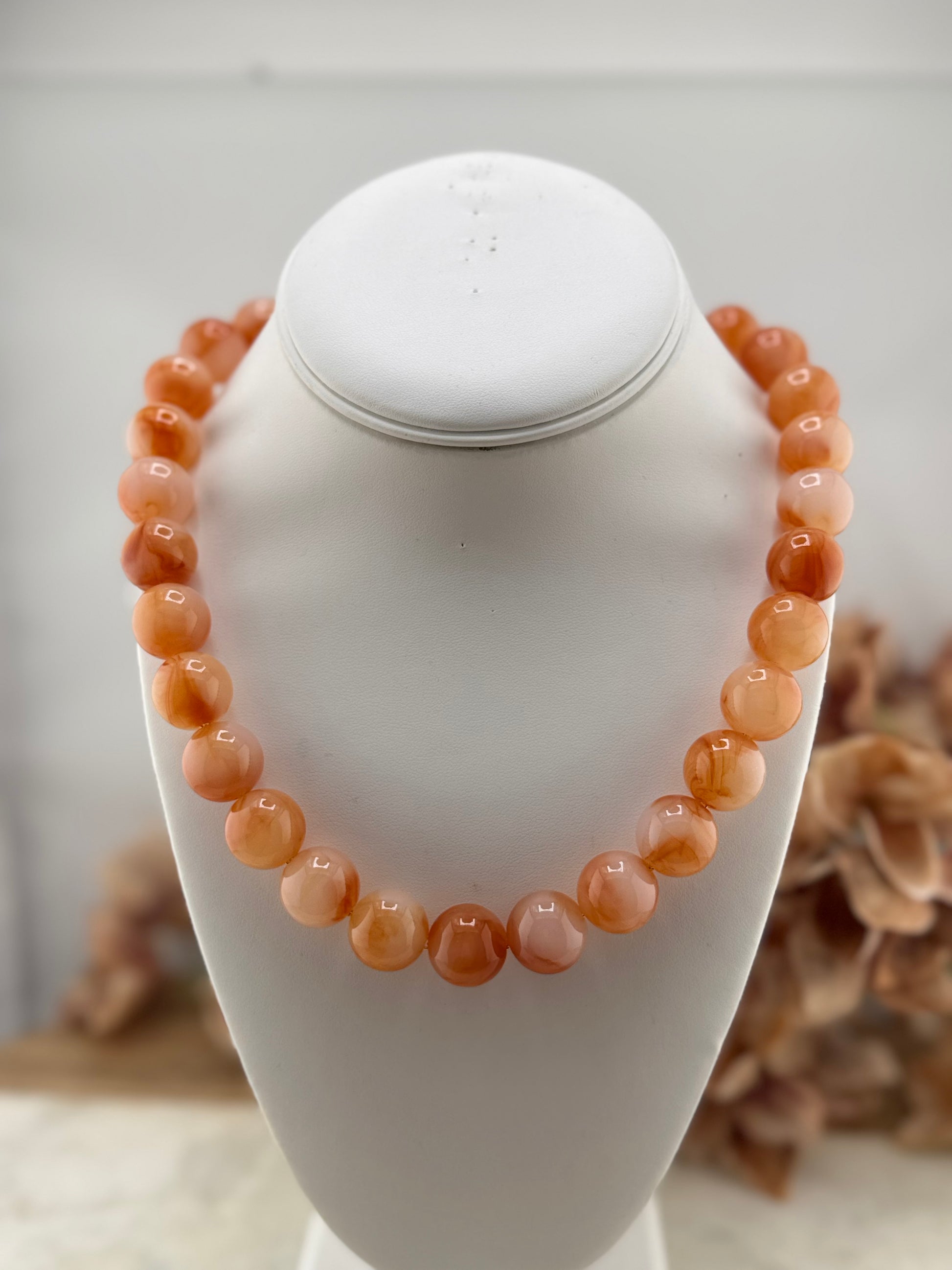 JTO Orange Sherbet Necklace