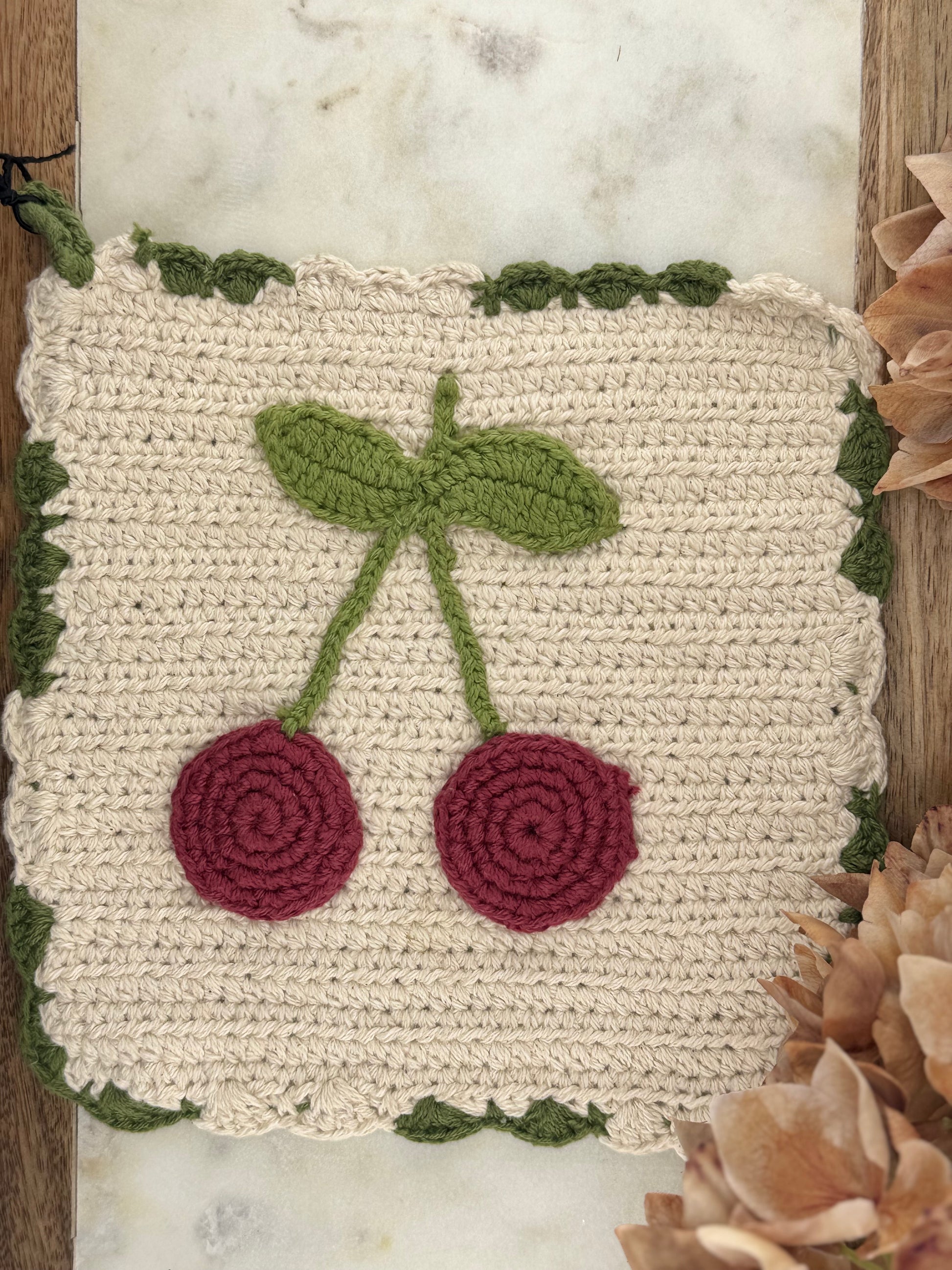 CC Cherry Potholder