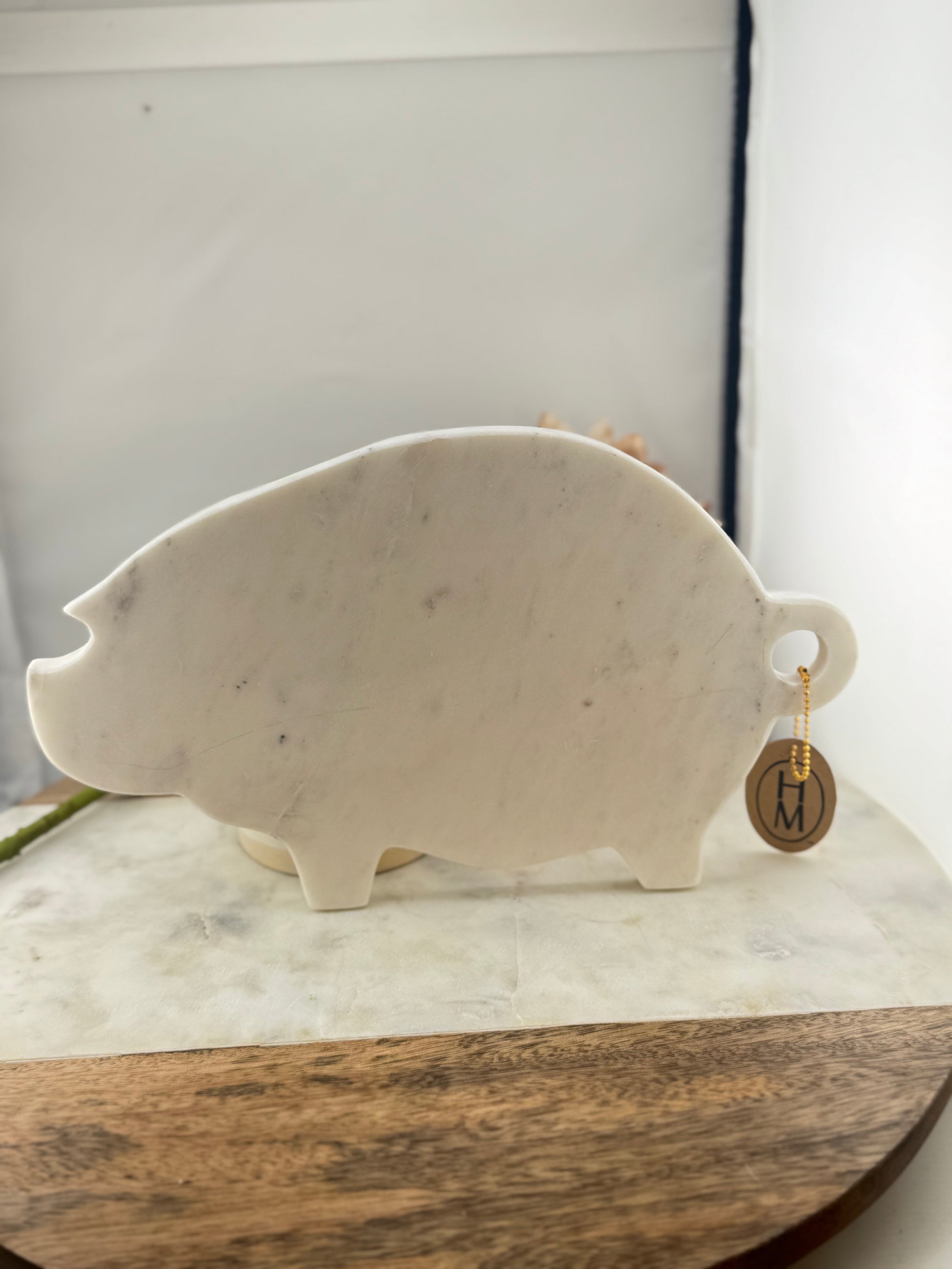 Marble Pig Cutting Board