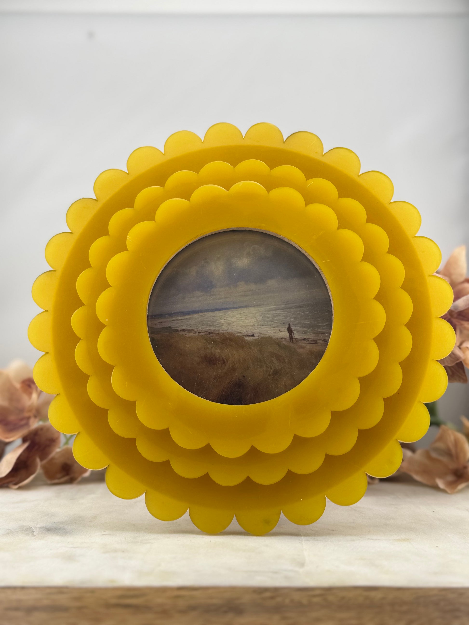 CC Scallop Resin Frame