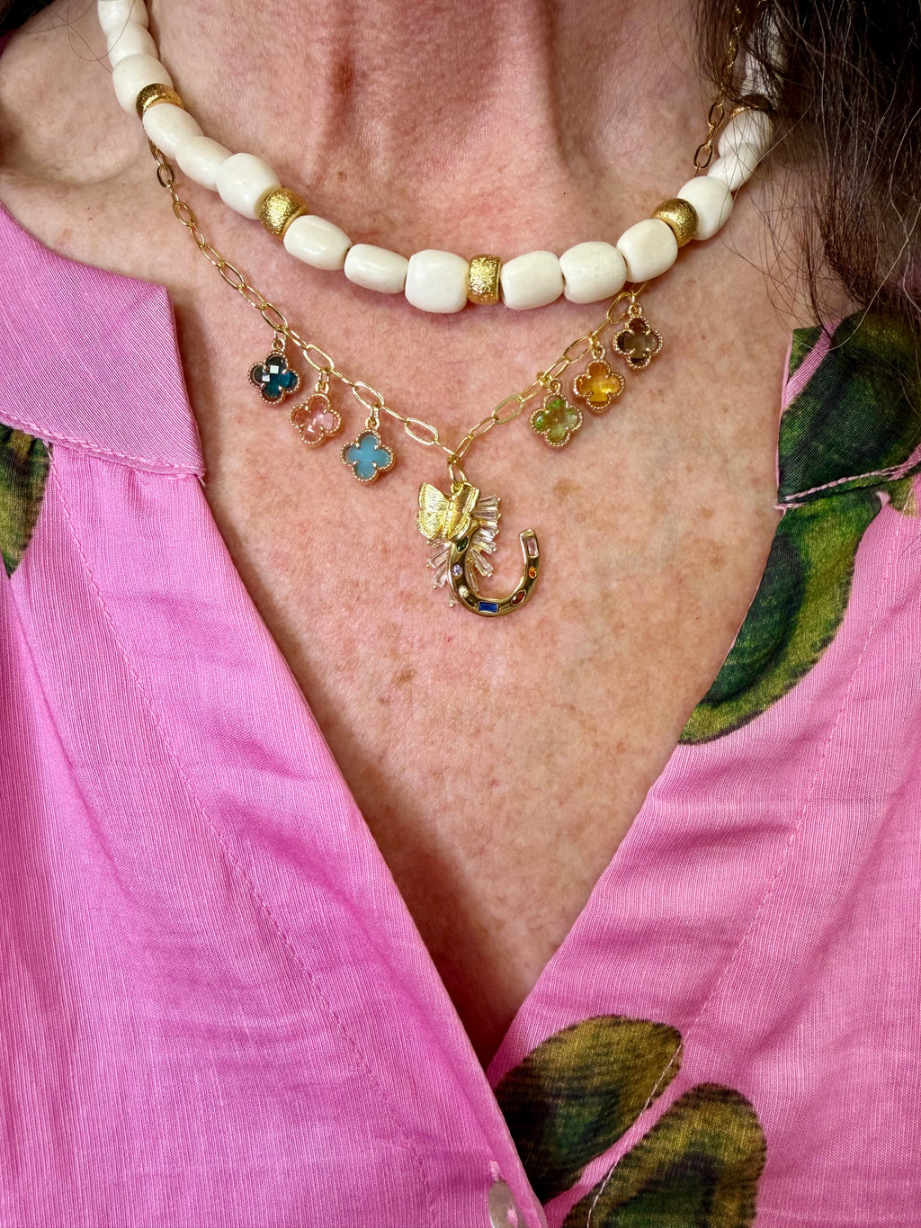 JTO Good Luck Butterfly Necklace