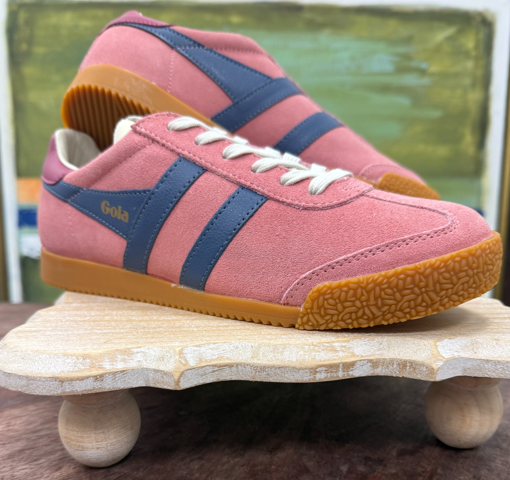 GO Elan Coral Pink/Raspberry Sneaker