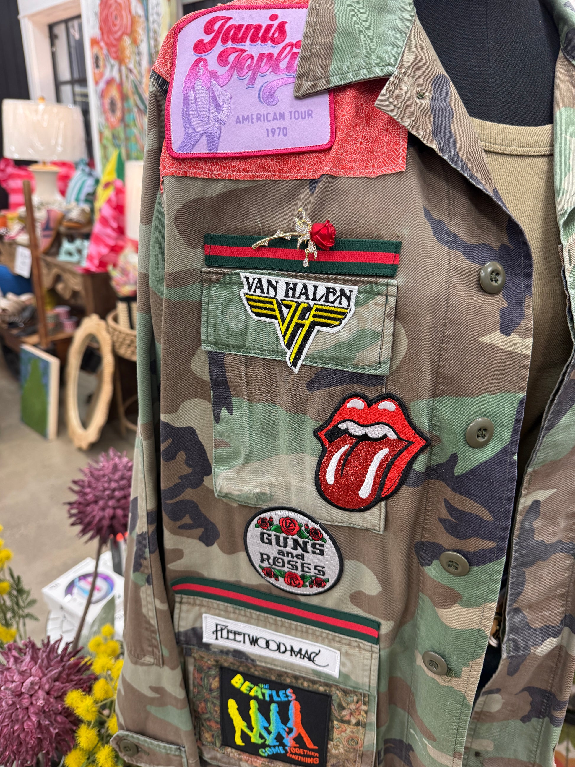 Robi Camo Long Jacket