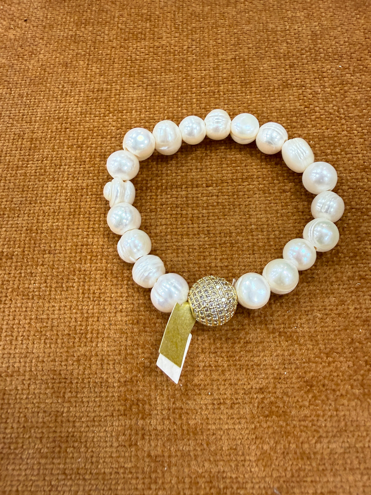 VIRTUE Pearl Bracelet W/ Ball