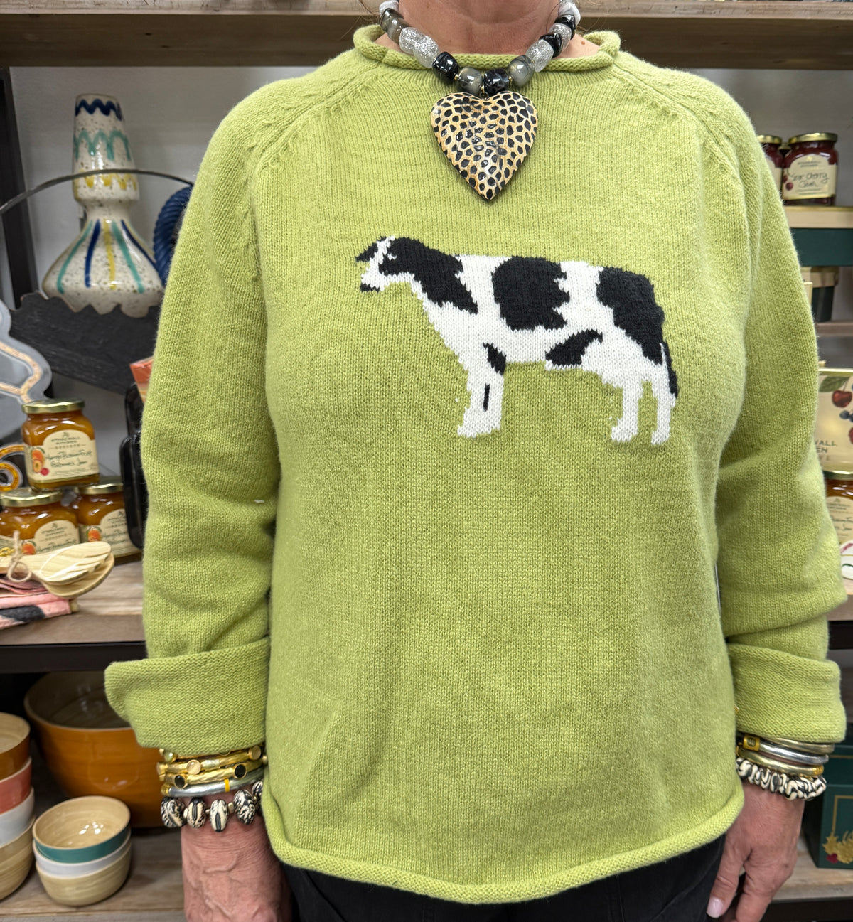 TB Cow Sweater