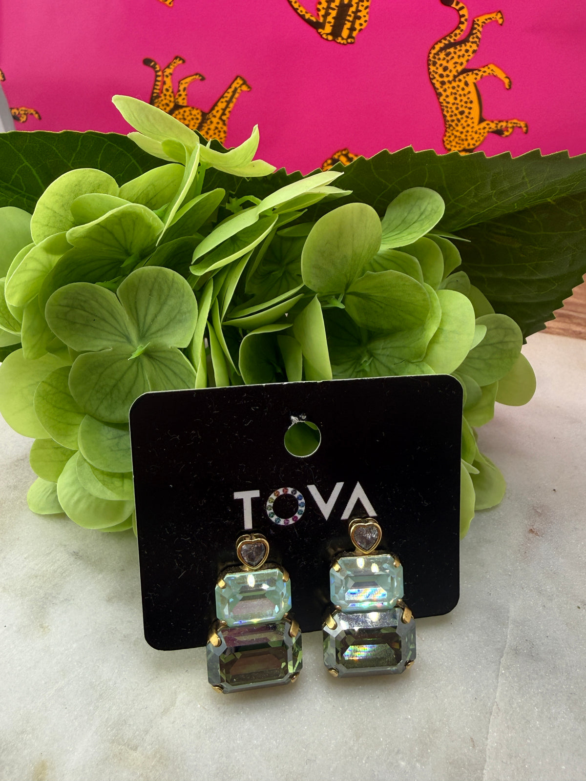 TOVA Mack Earrings In Mossie Mae