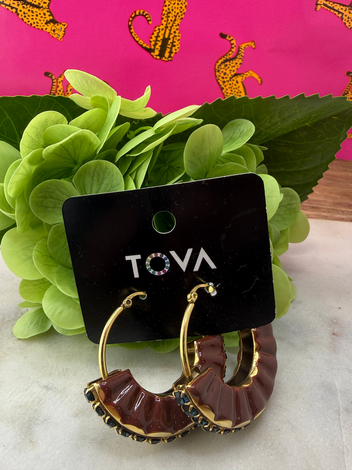 TOVA Sage Hoop Earrings