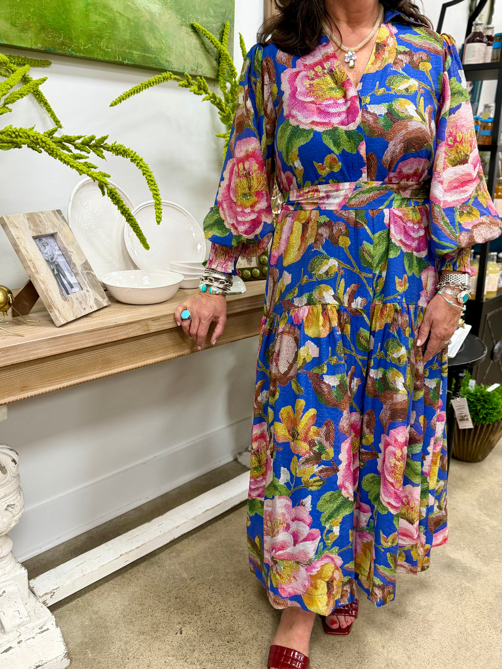 Jade Tiered Maxi Dress