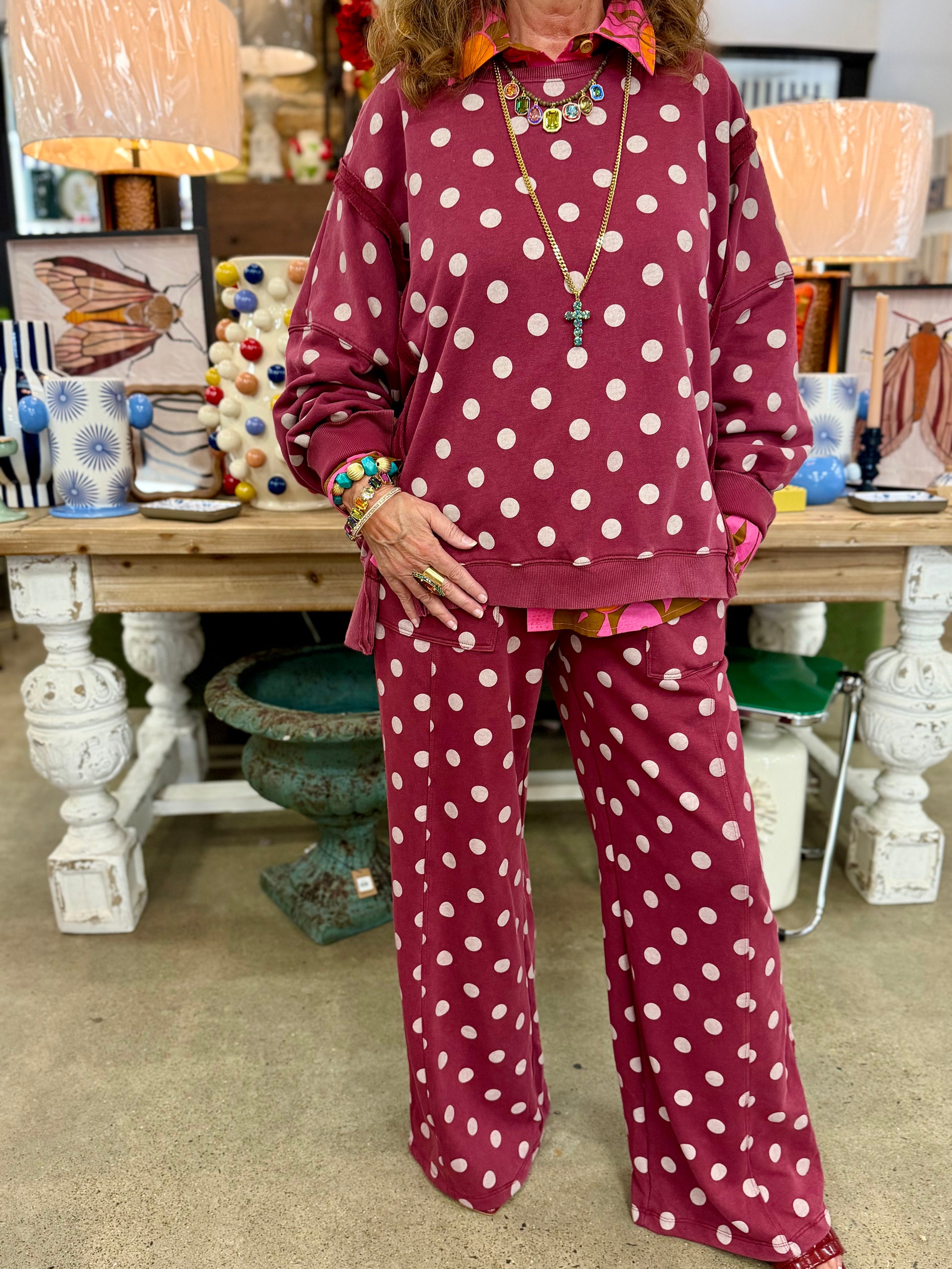 EE Polka Dot Sweatshirt
