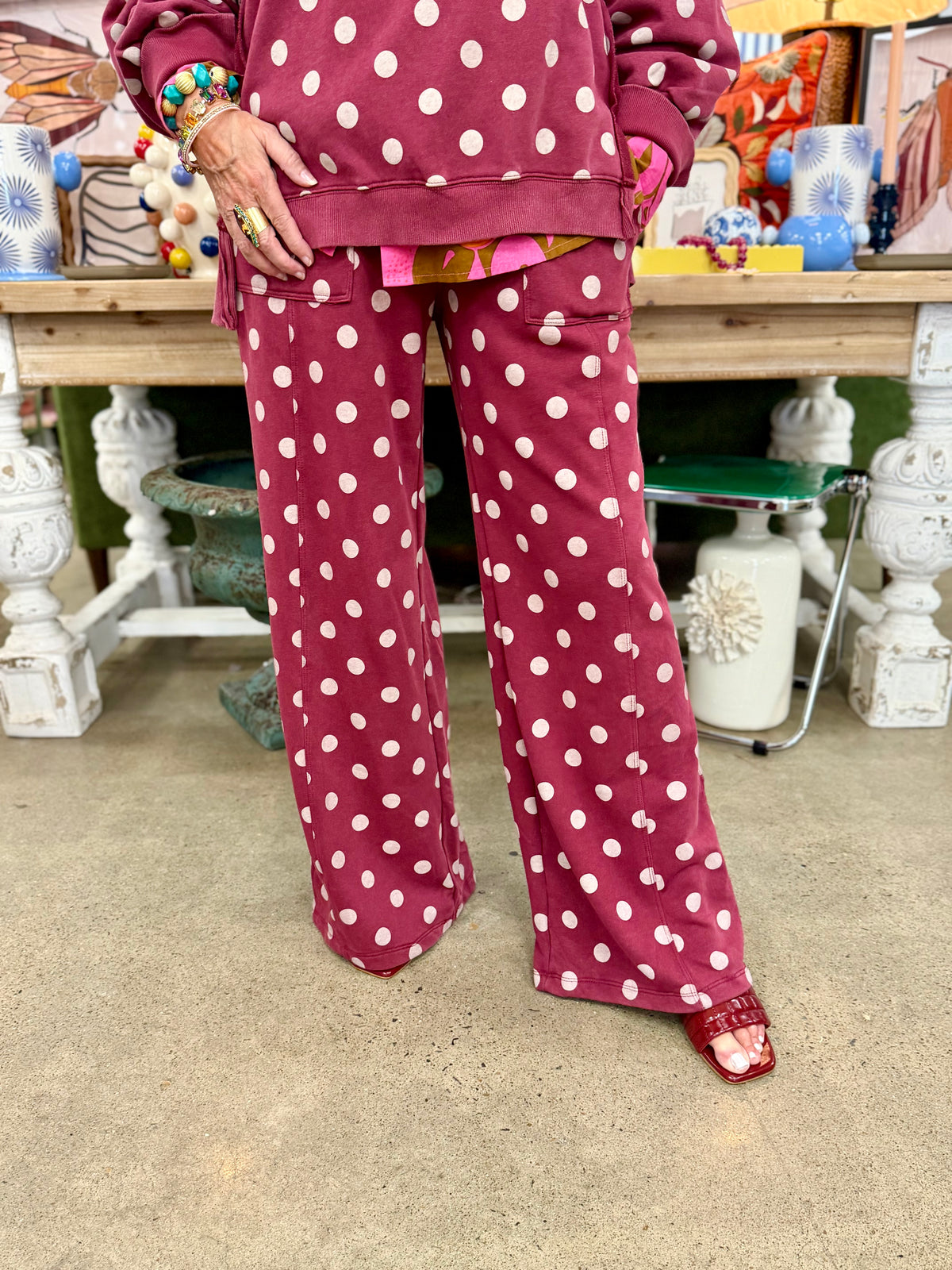 EE Polka Dot Sweatpants