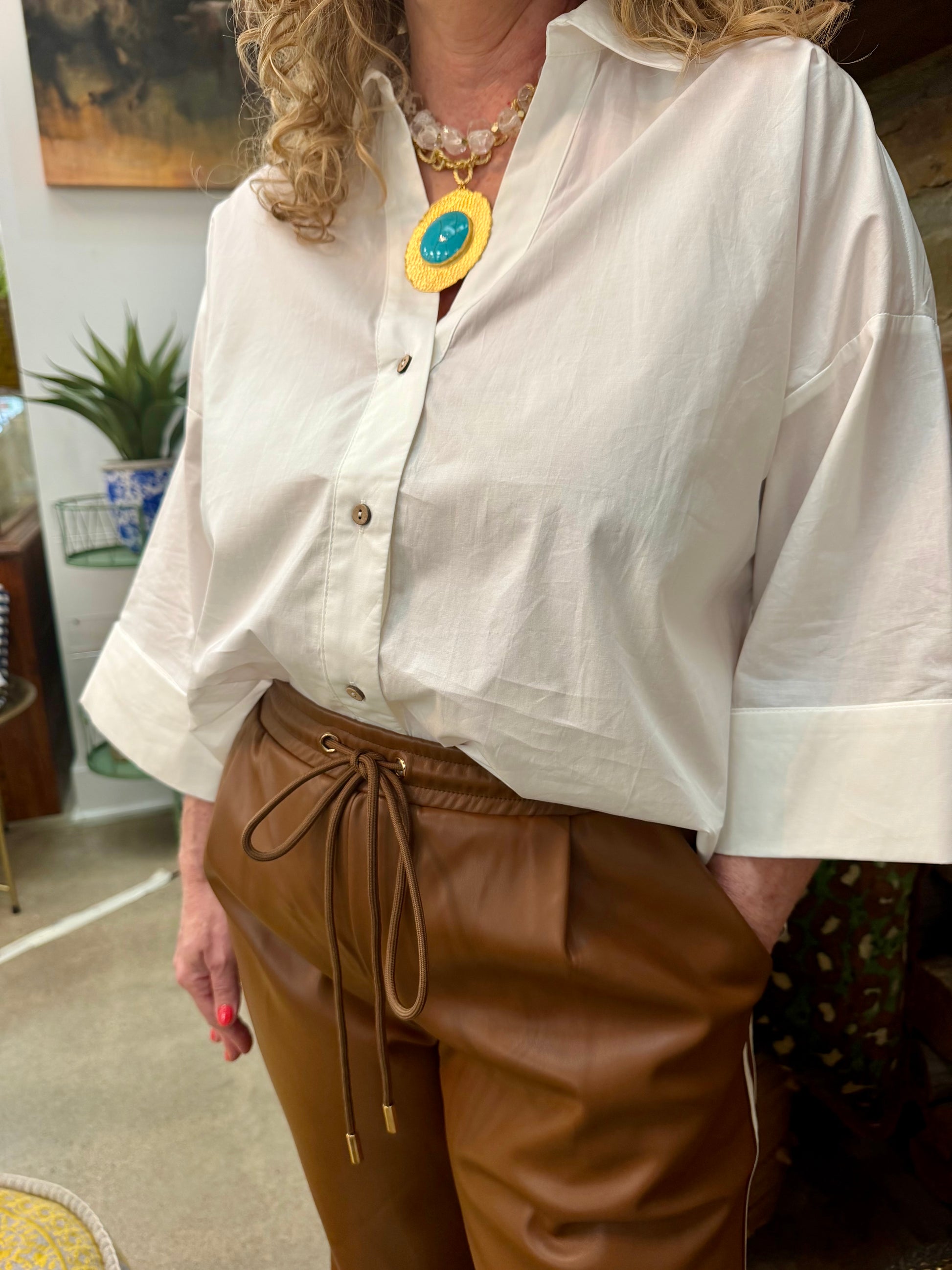EE  Button Down Blouse