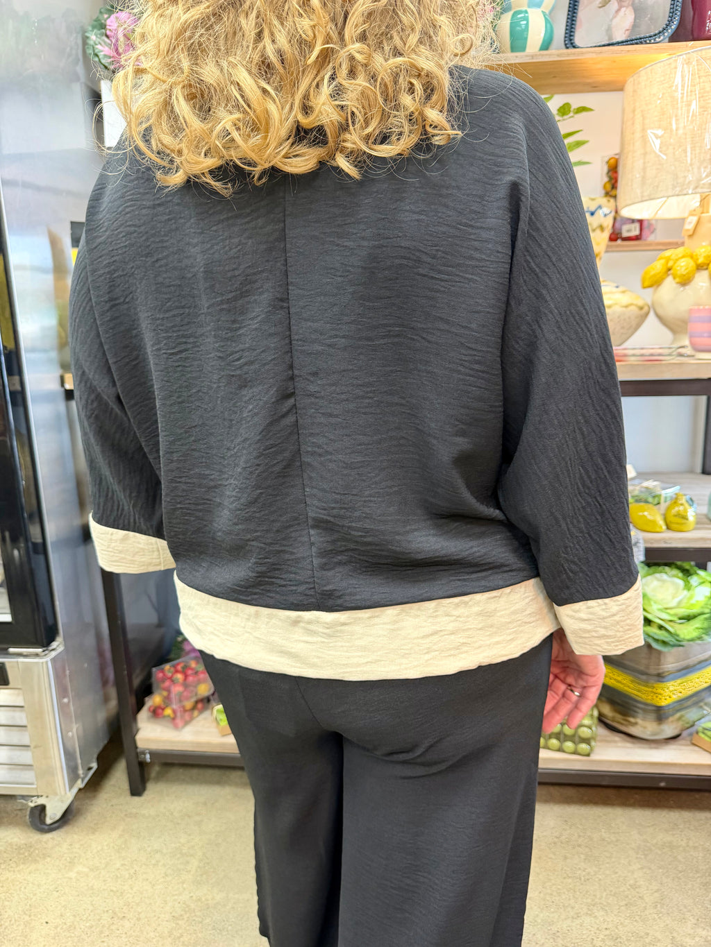 M Woven Top