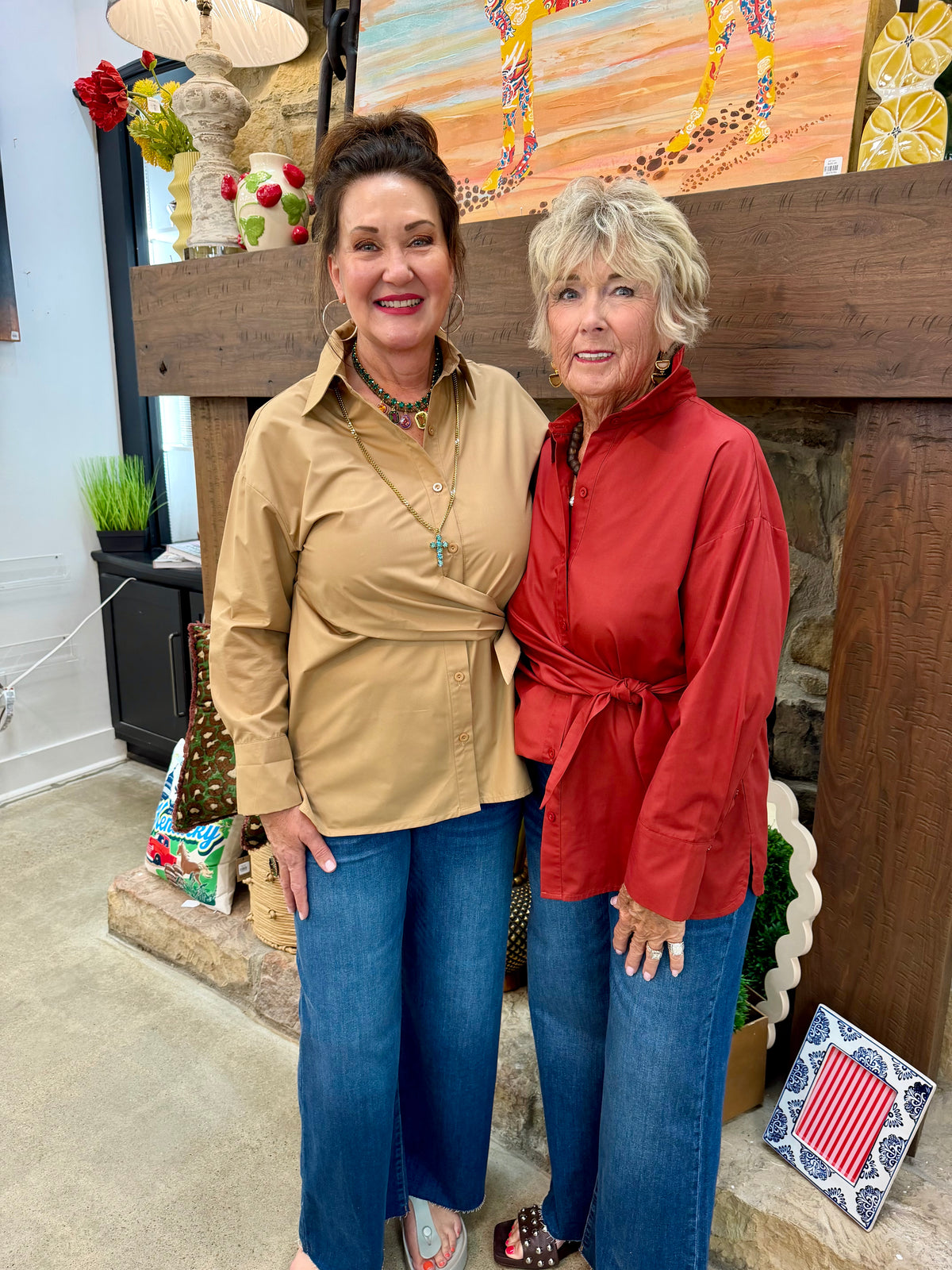 Jade Tunic Blouse