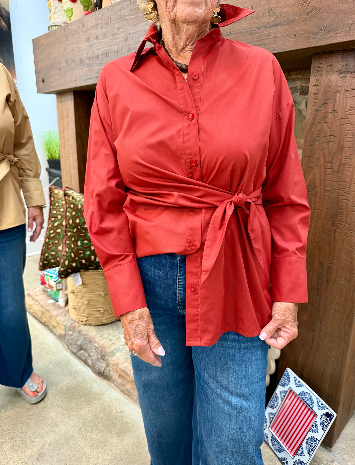 Jade Tunic Blouse