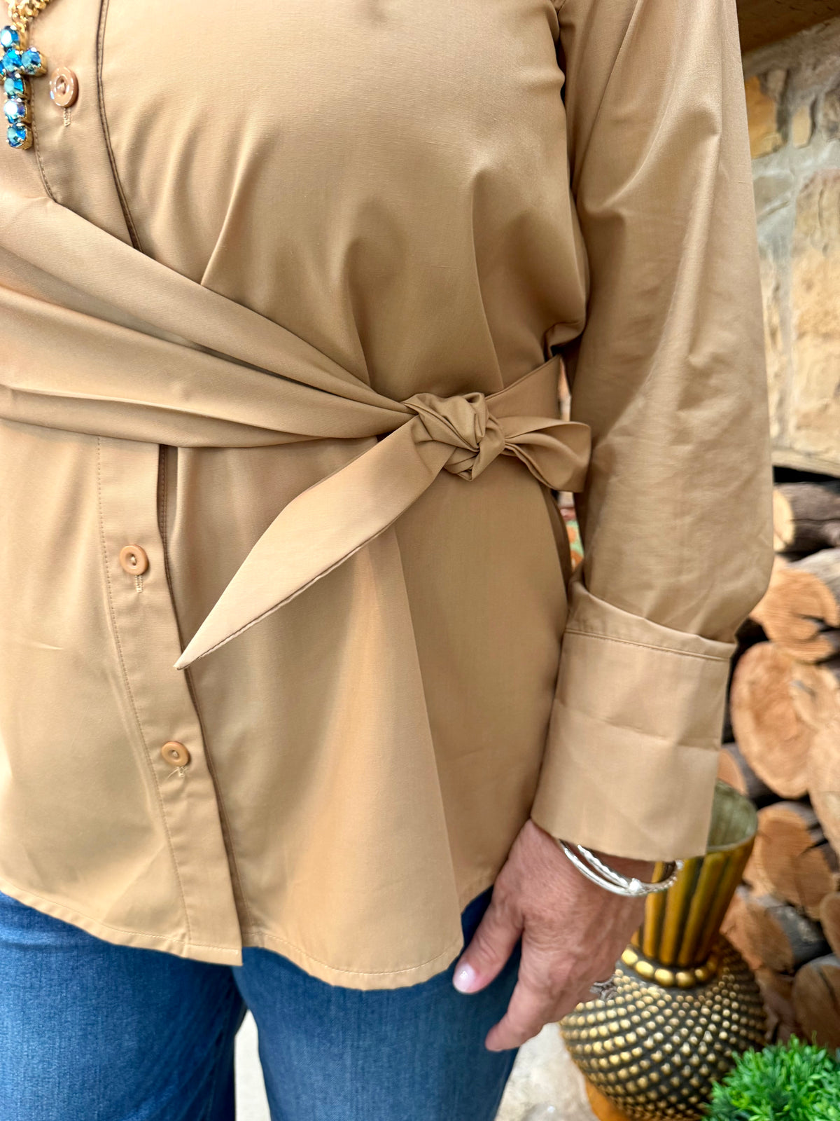 Jade Tunic Blouse