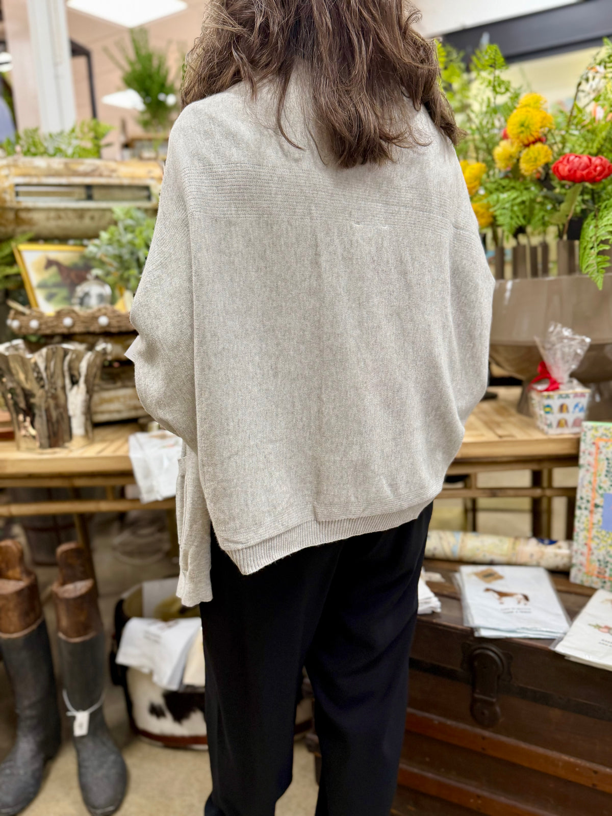 BY Cropped Cardigan