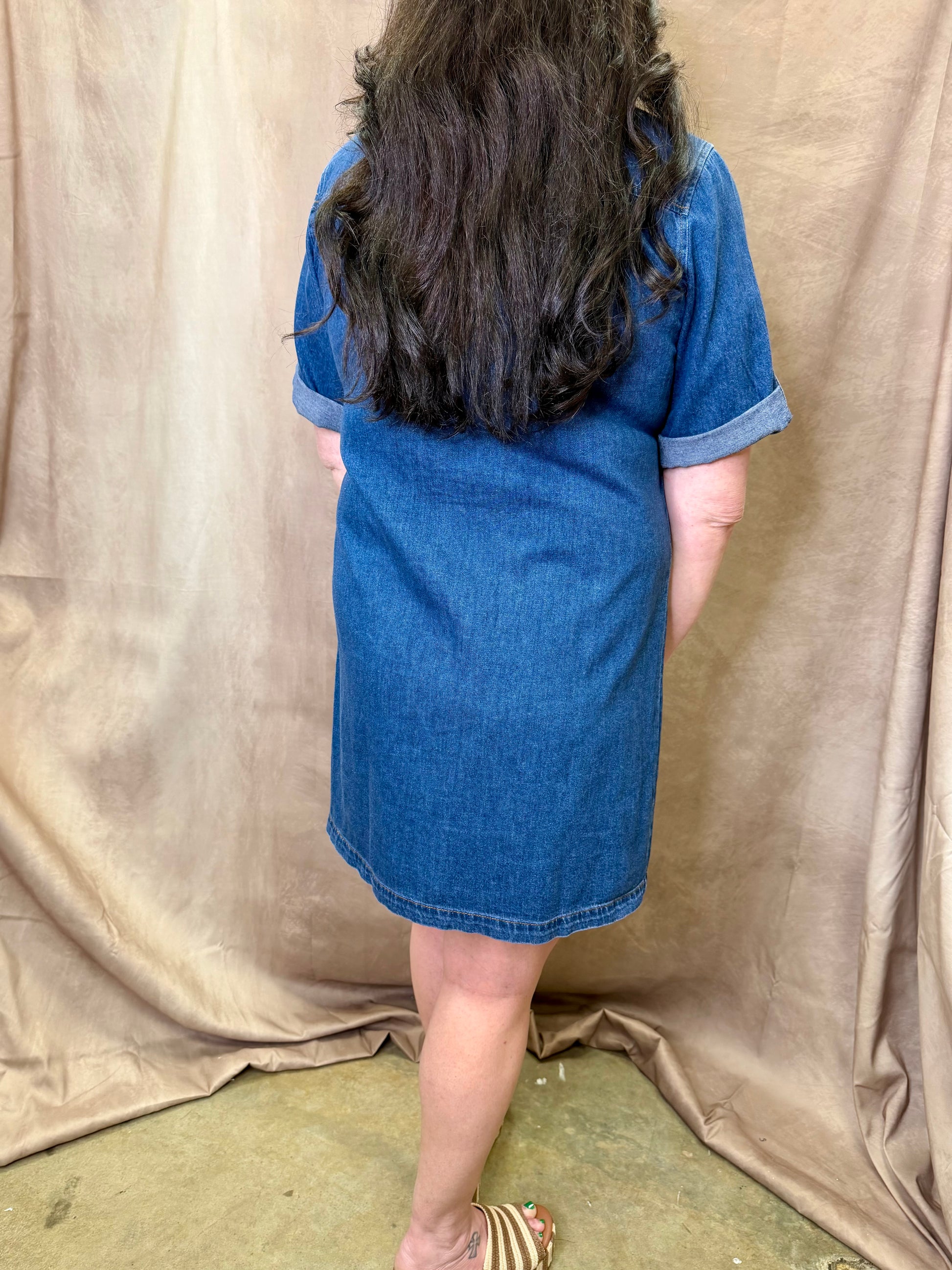 KUT Eliza Denim Dress