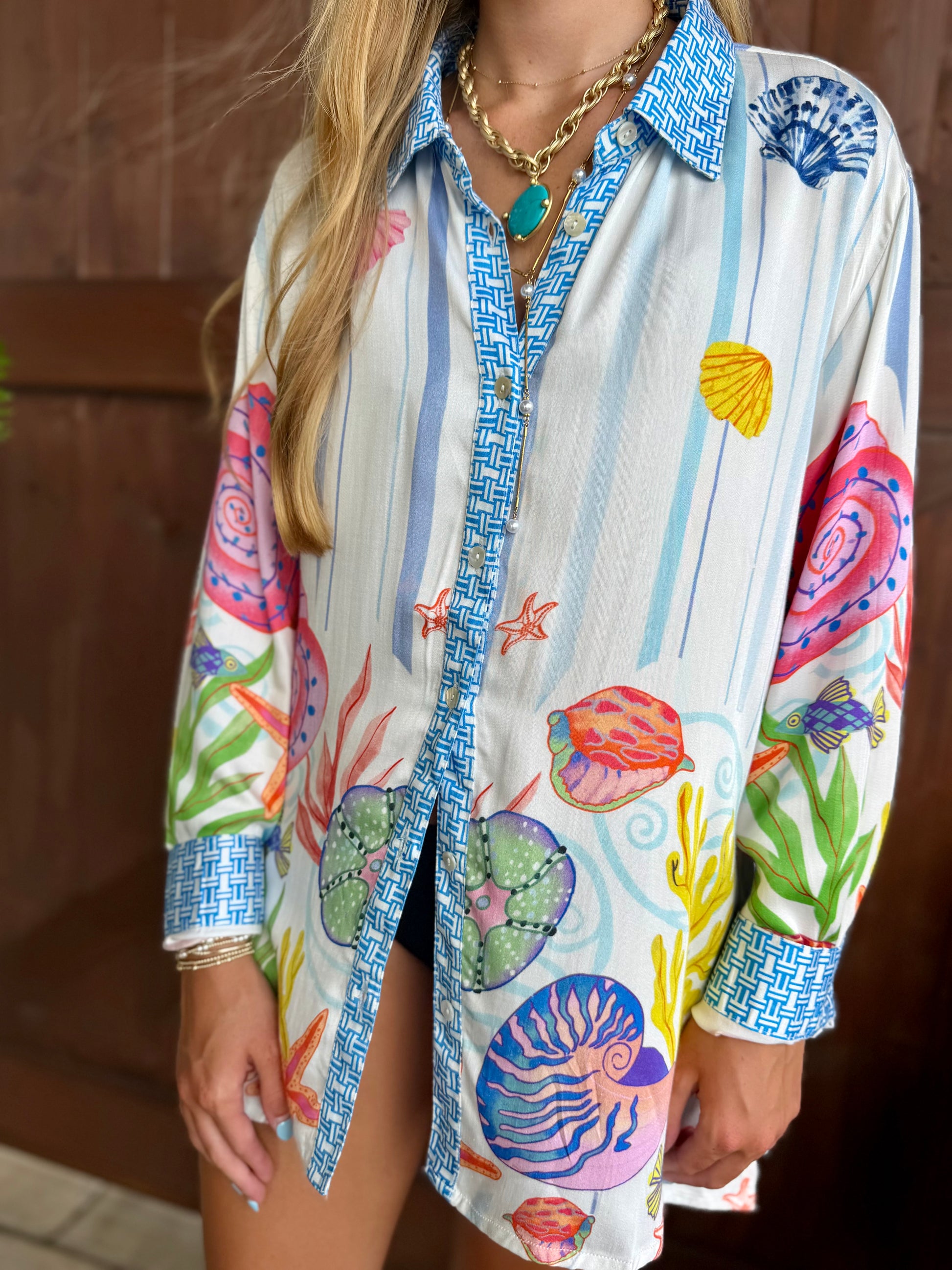 SG Under The Sea Button Down Shirt