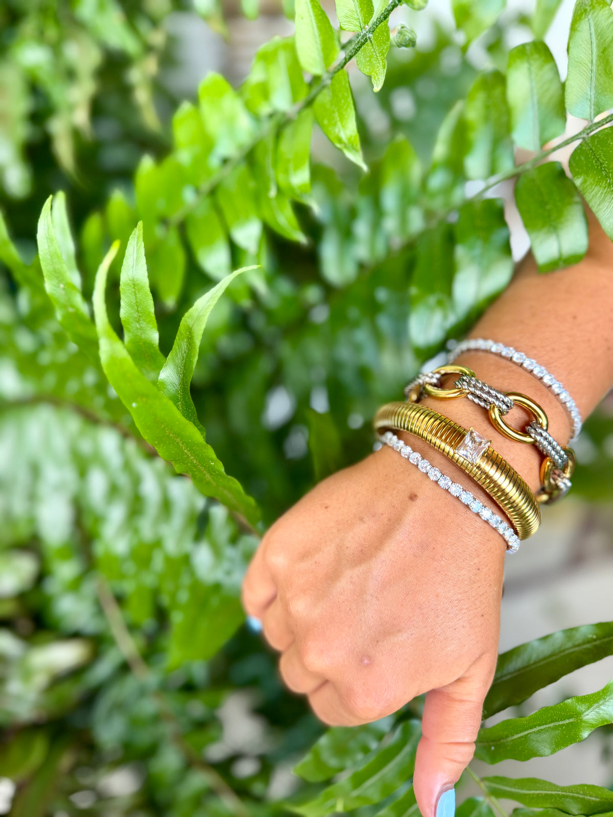 CP Stretchy Tennis Bracelet
