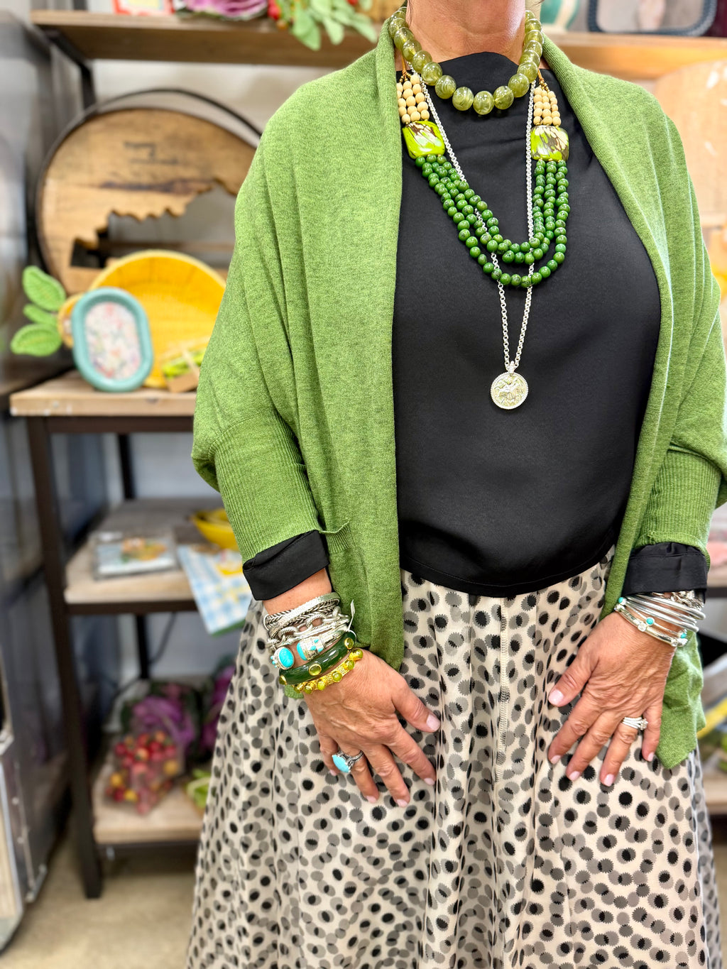 BY Cropped Cardigan