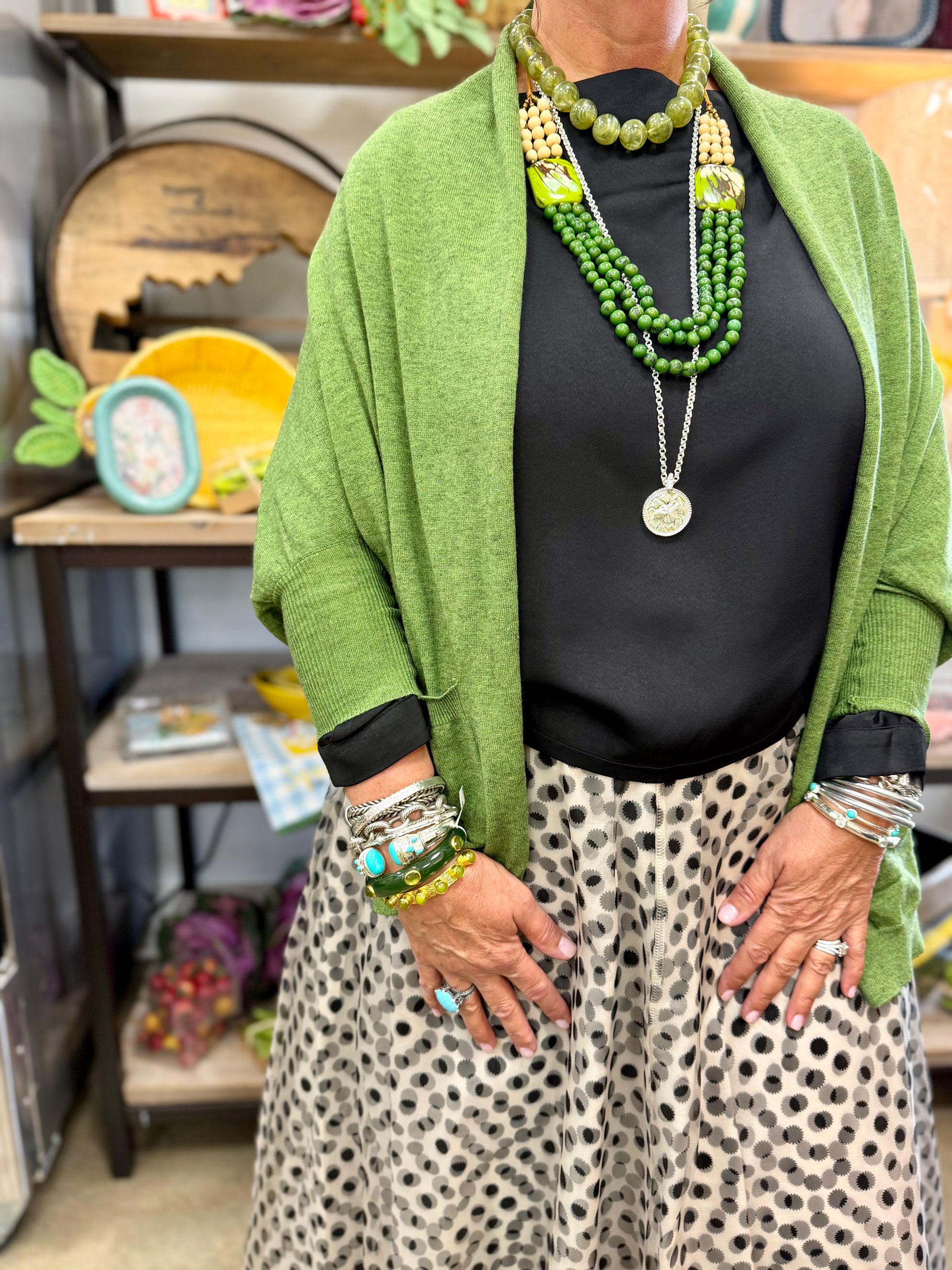 BY Cropped Cardigan