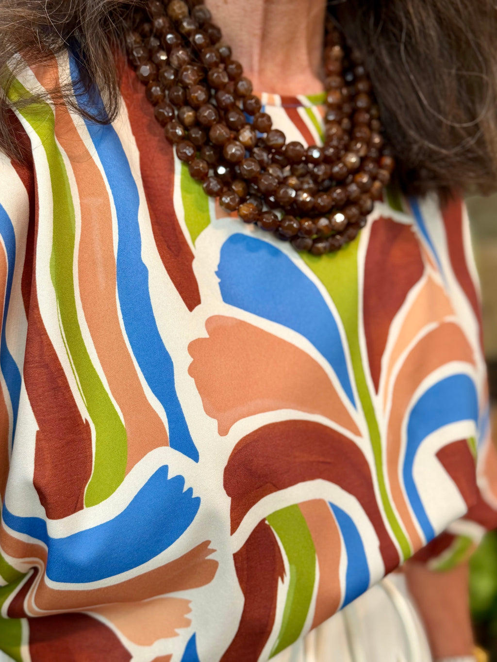 GS Multi Strand Bauble Necklace