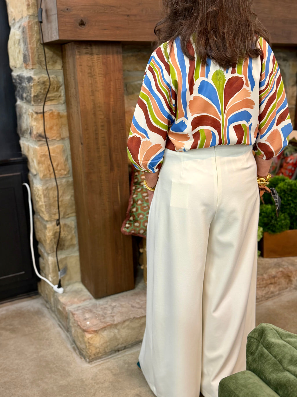AP Waist Tape With High Waist Long Pant