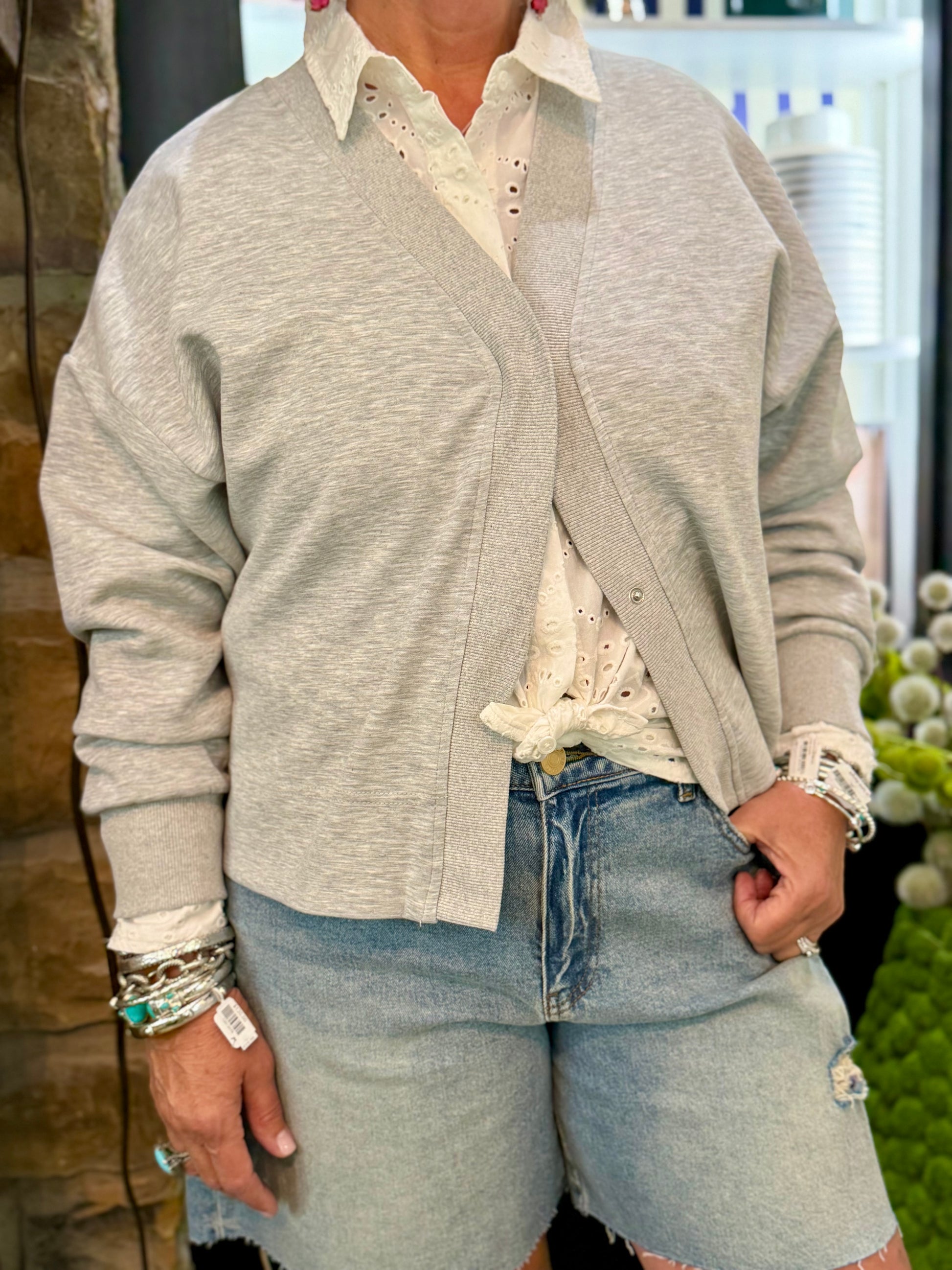 PC Oversized Cropped Jacket
