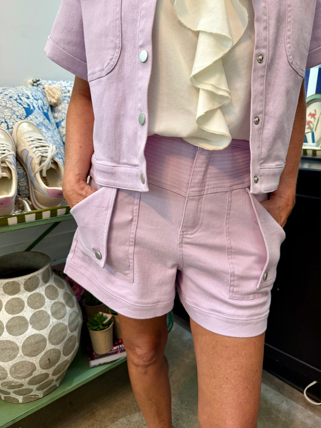 MY High Waist Denim Shorts