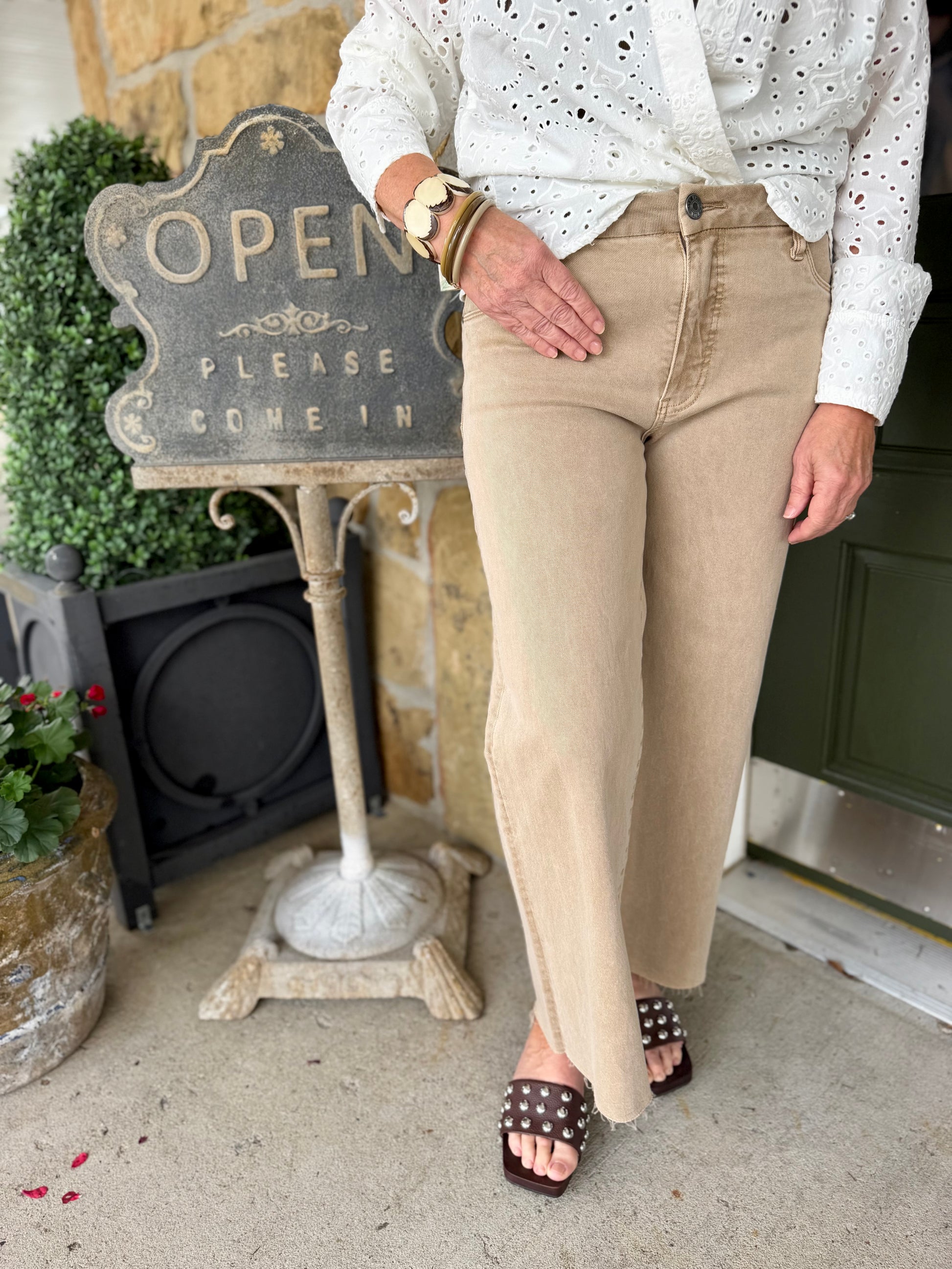 KUT Meg Highrise Wide Leg Pant