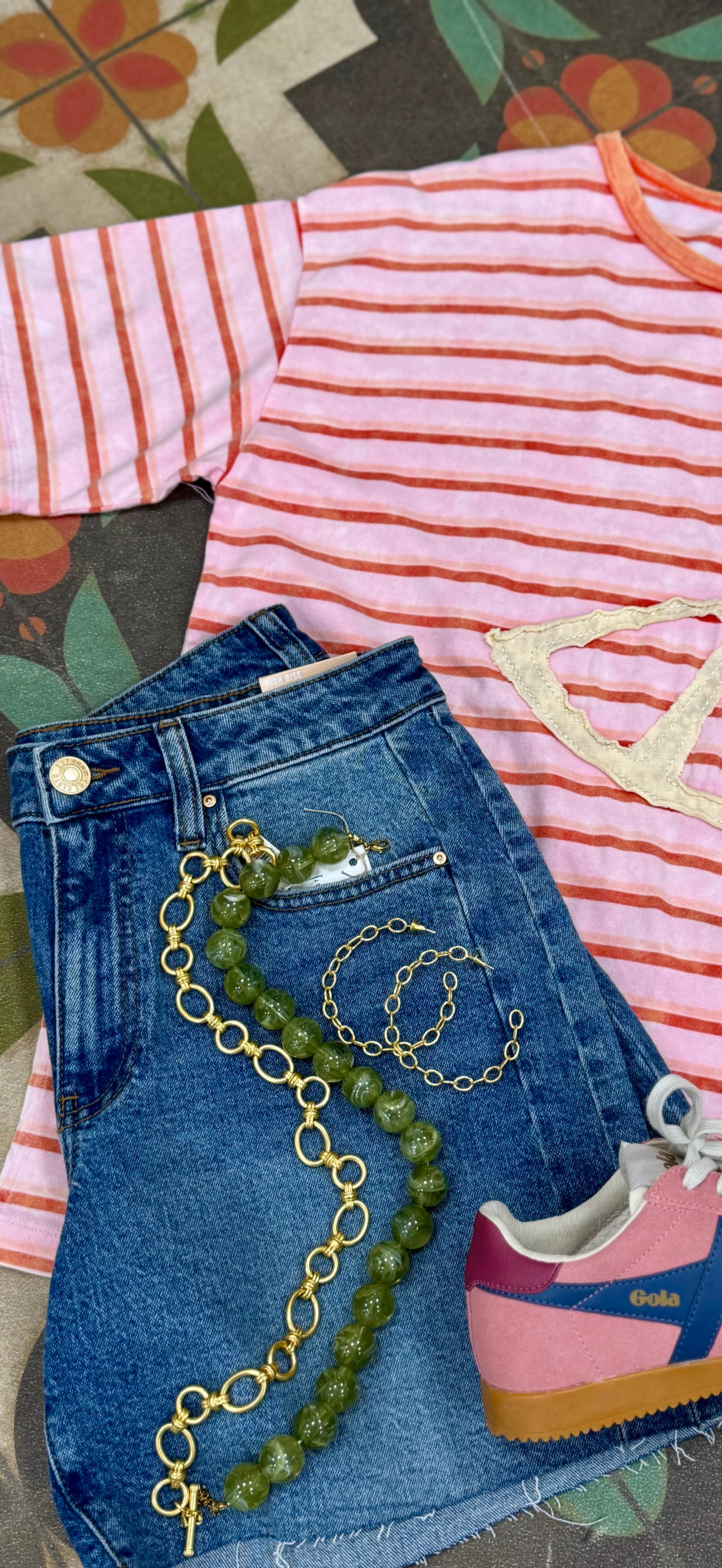 JTO Link Hoop Earrings